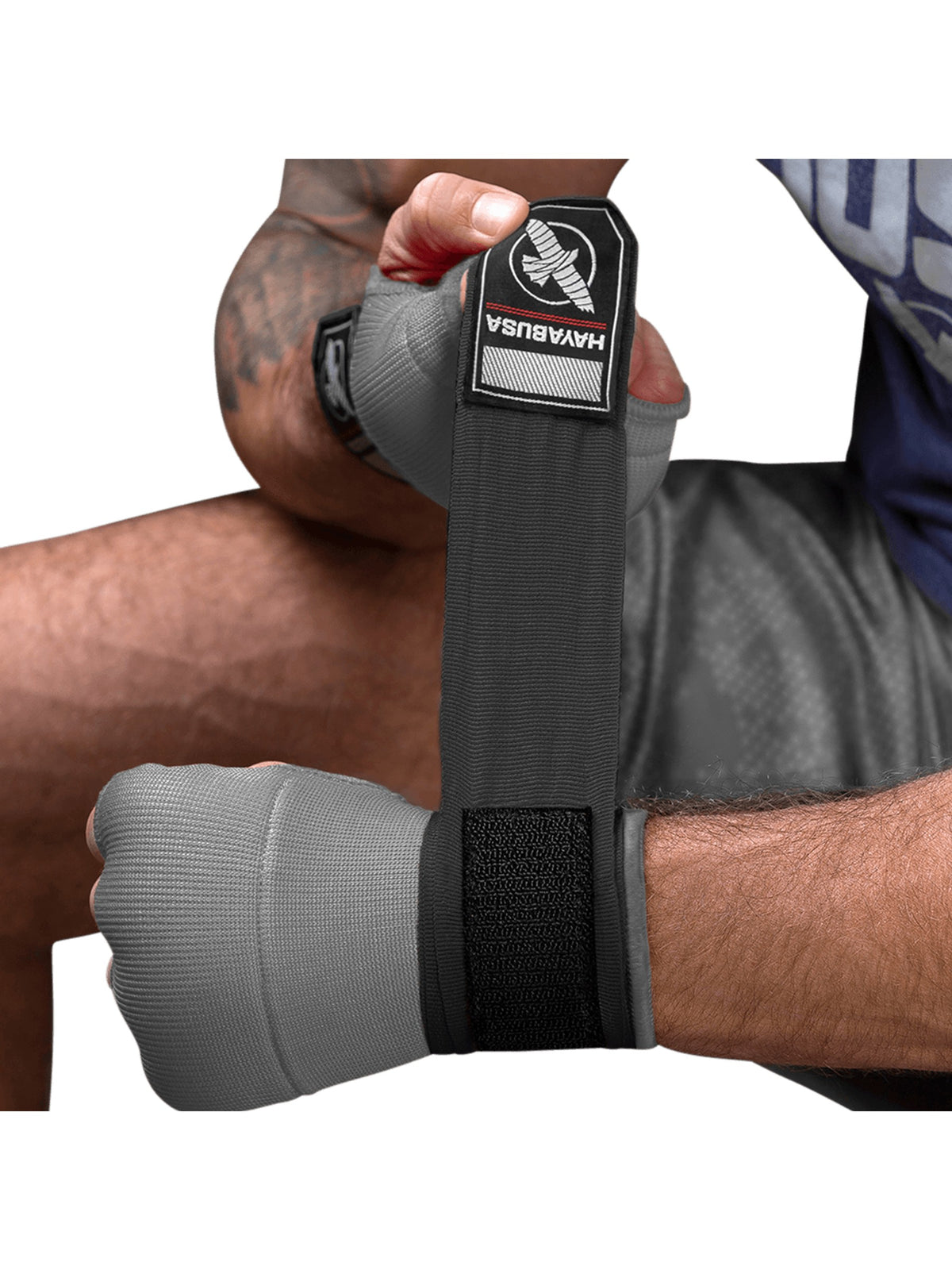 Hayabusa Quick Gel Hand Wraps, grey, image 5