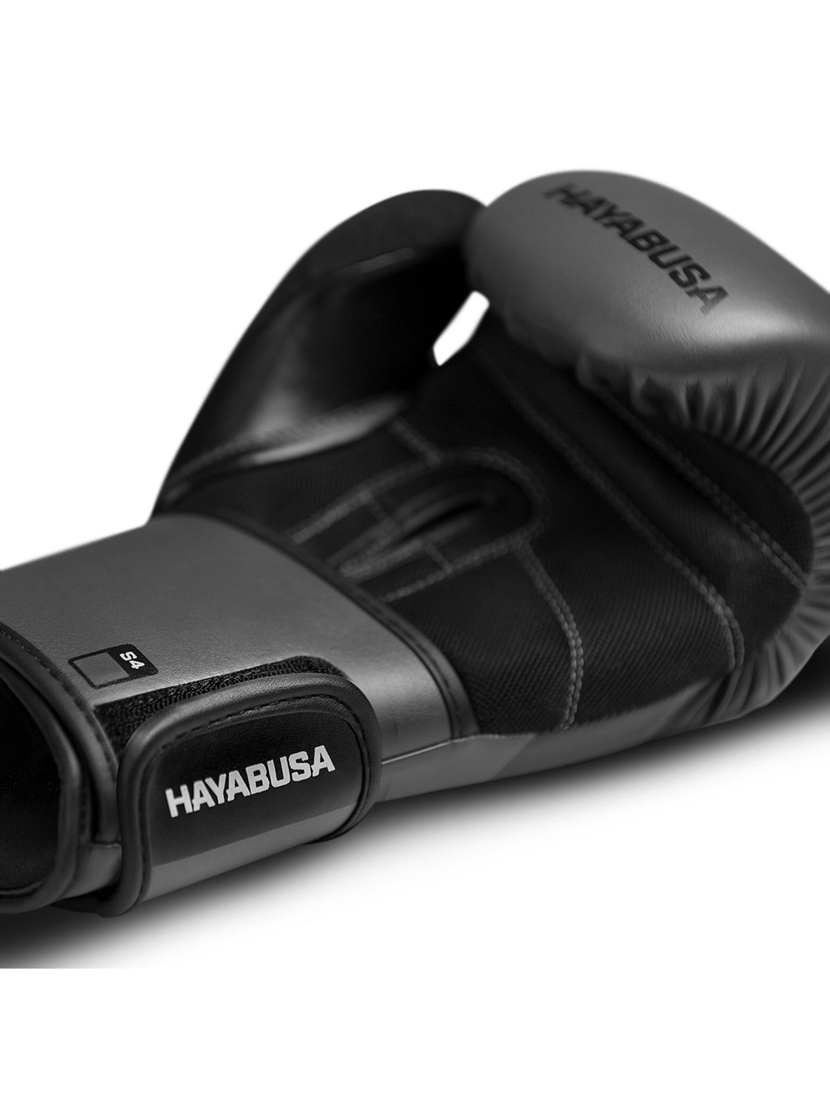 Hayabusa S4 Boxing Gloves, charcoal, image 4