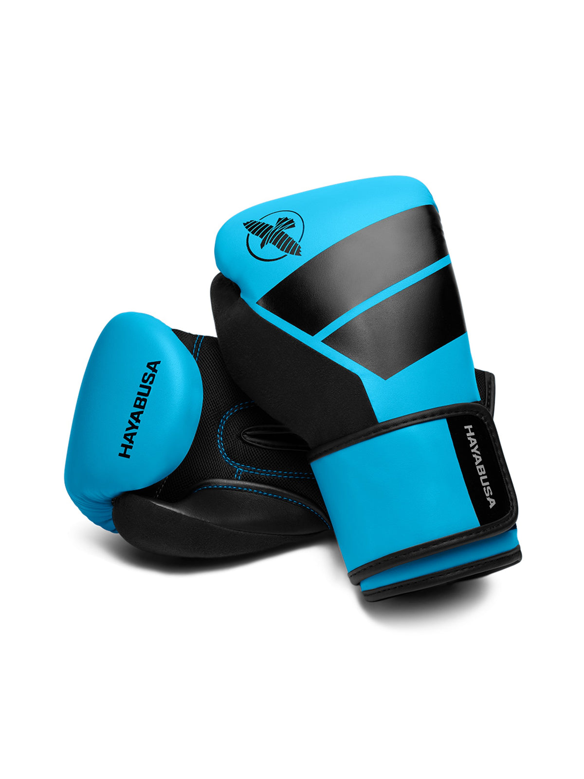 Hayabusa S4 Youth Boxing Gloves, cyan, image 6