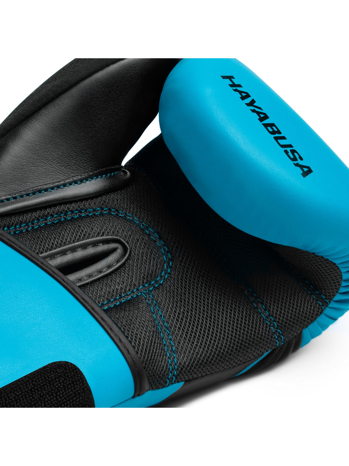 Hayabusa S4 Youth Boxing Gloves, cyan, image 2