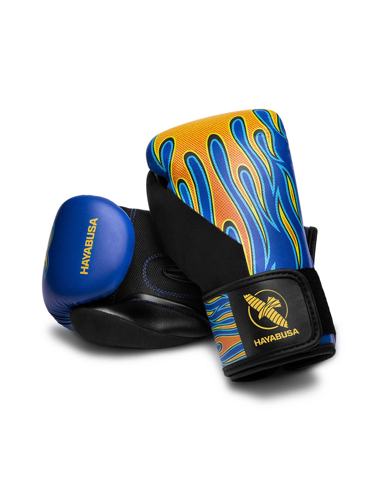 Hayabusa S4 Youth Epic Boxing Gloves, flames, image 6