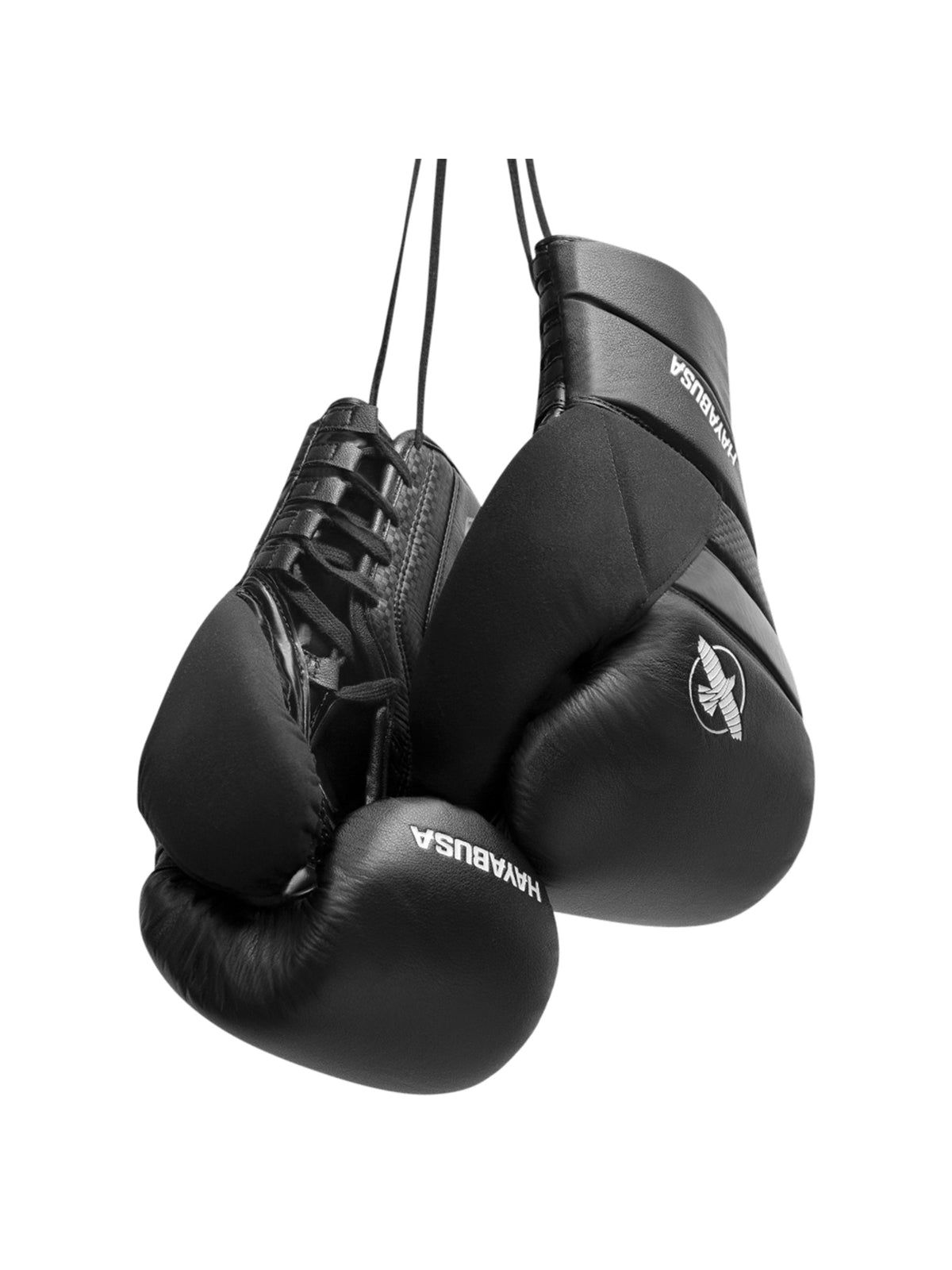 Hayabusa T3 Lace Up Boxing Gloves, black, image 5