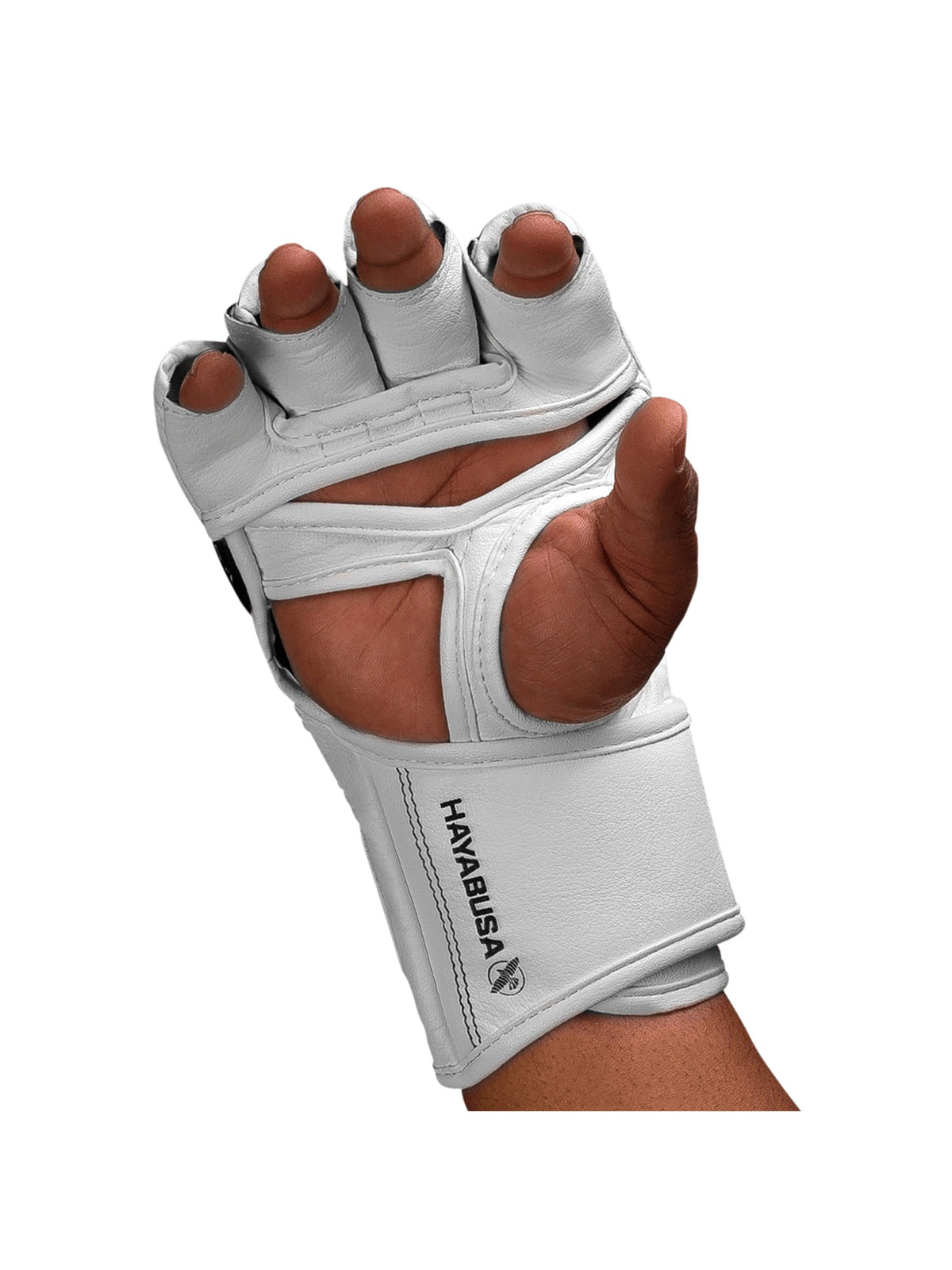 Hayabusa T3 MMA 4oz Gloves, white/black, image 5
