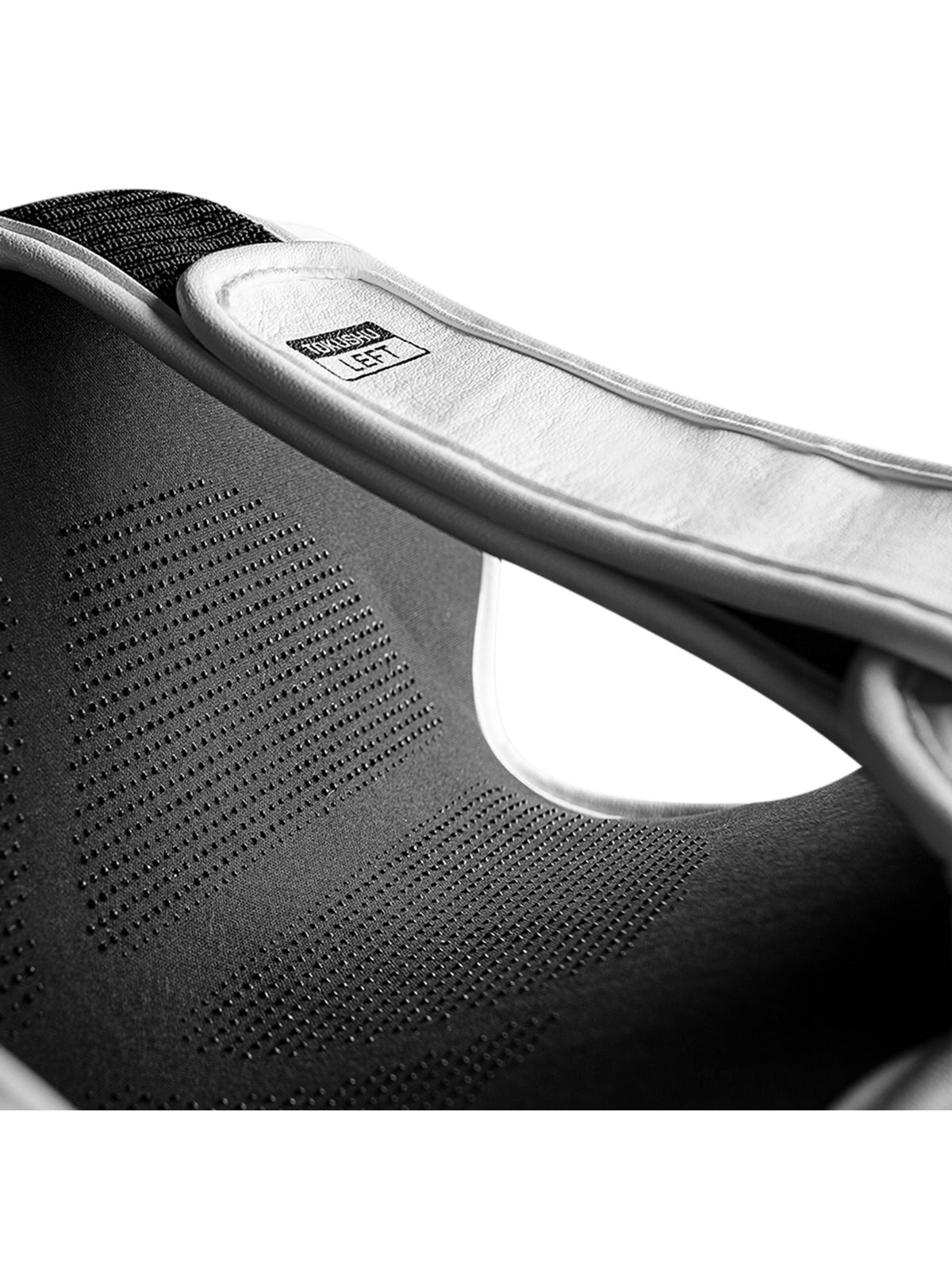 Hayabusa T3 Striking Shin Guards, white/black, image 4