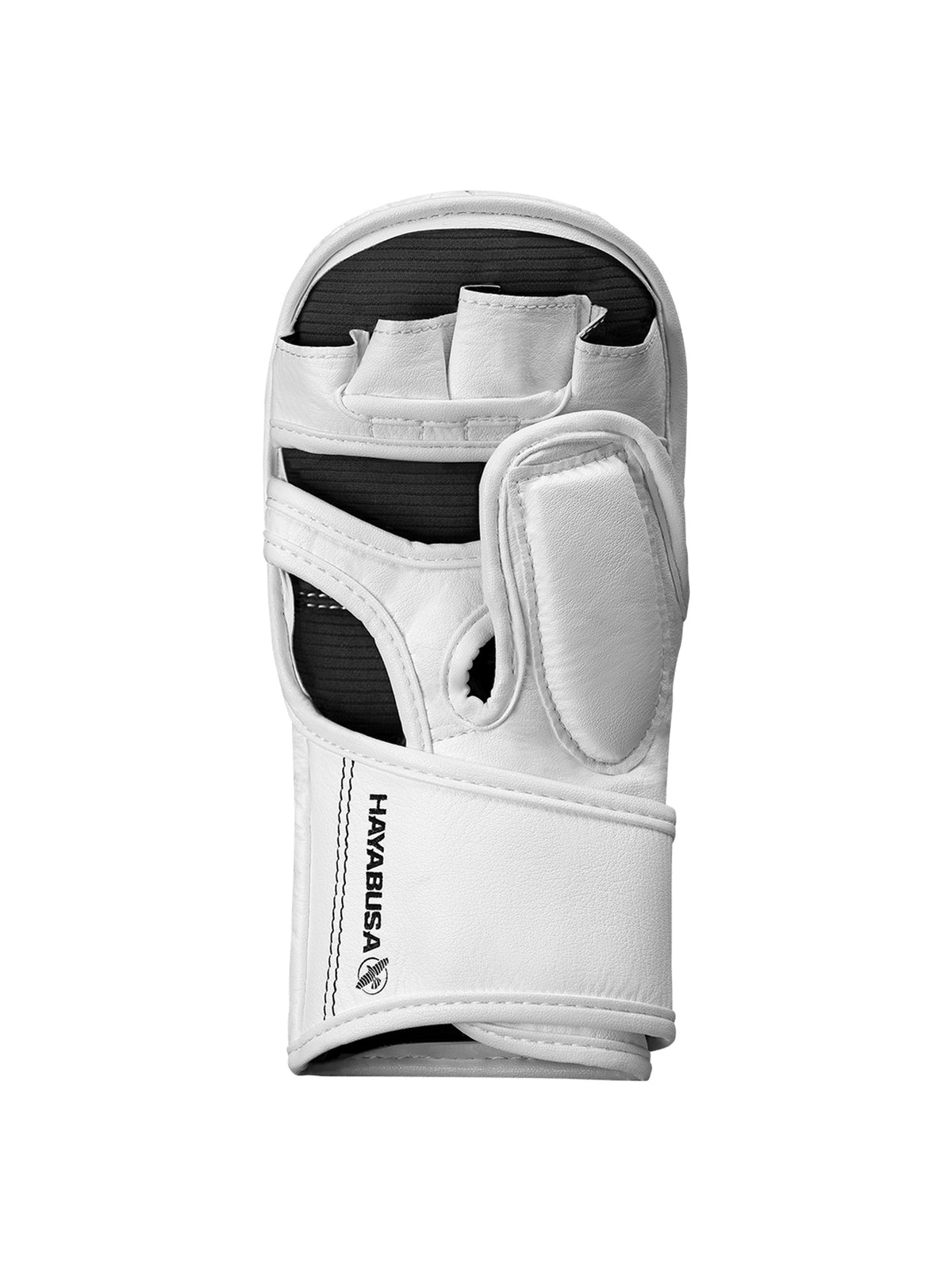 Hayabusa T3 7oz Hybrid Gloves, white/black, image 2
