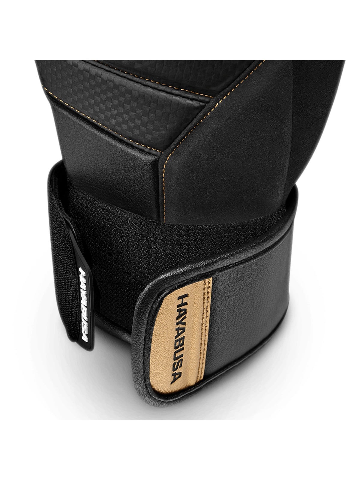 Hayabusa T3 Boxing Gloves, black/gold, image 2