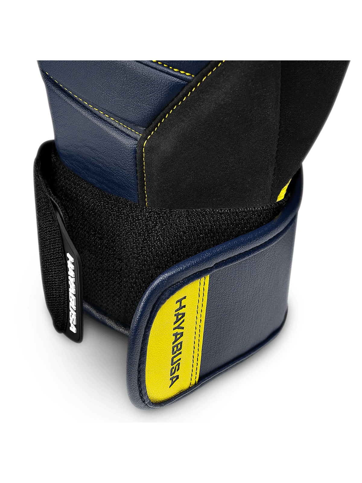 Hayabusa T3 Boxing Gloves, navy/yellow, image 2