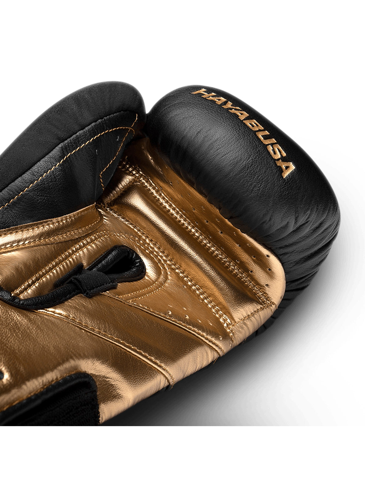 Hayabusa T3 Boxing Gloves, black/gold, image 4