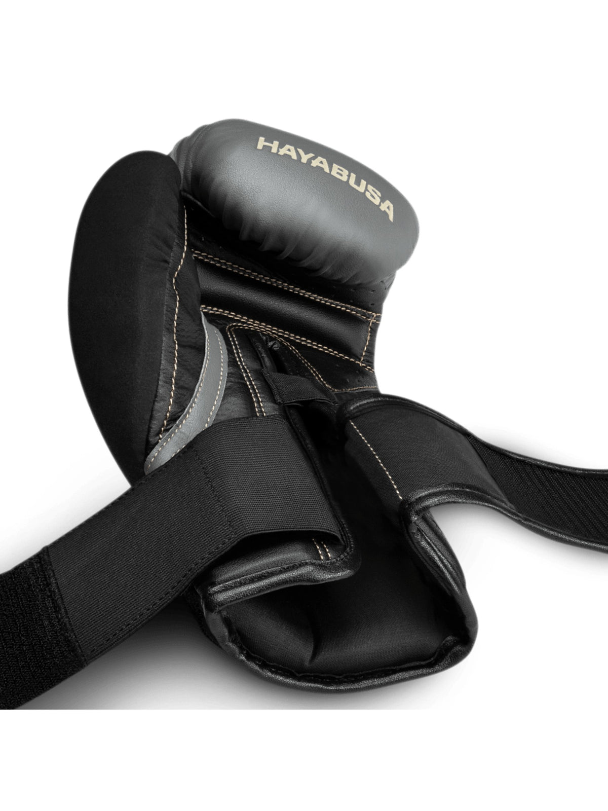 Hayabusa T3 Boxing Gloves, charcoal/black, image 3