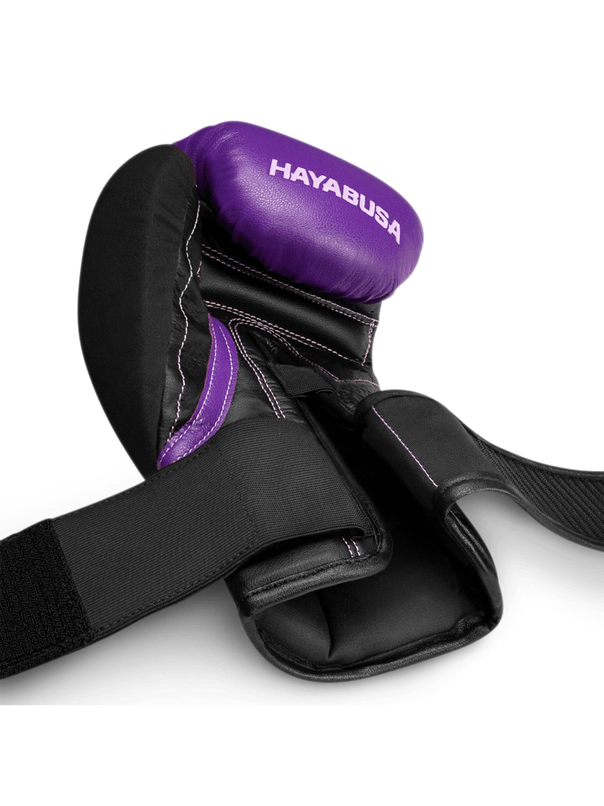 Hayabusa T3 Boxing Gloves, purple/black, image 3
