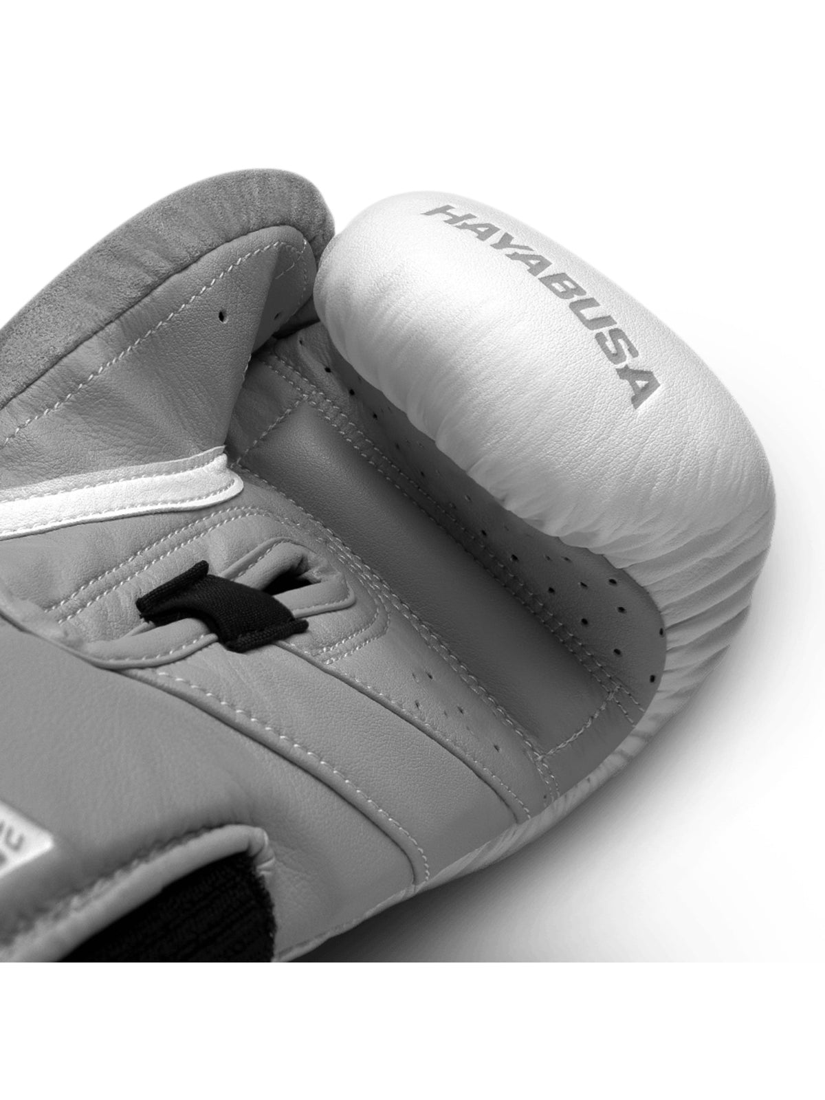 Hayabusa T3 Boxing Gloves, white/grey, image 4
