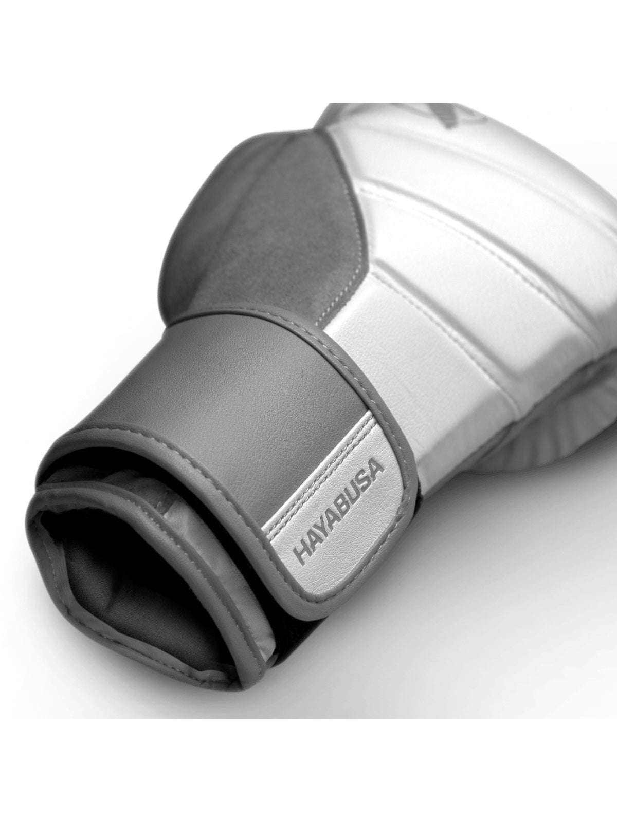 Hayabusa T3 Boxing Gloves, white/grey, image 6