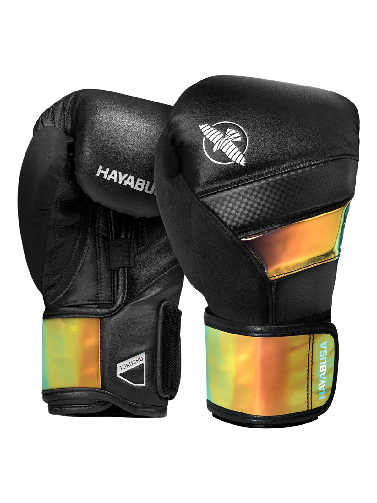 Hayabusa T3 Boxing Gloves - Black/Iridescent