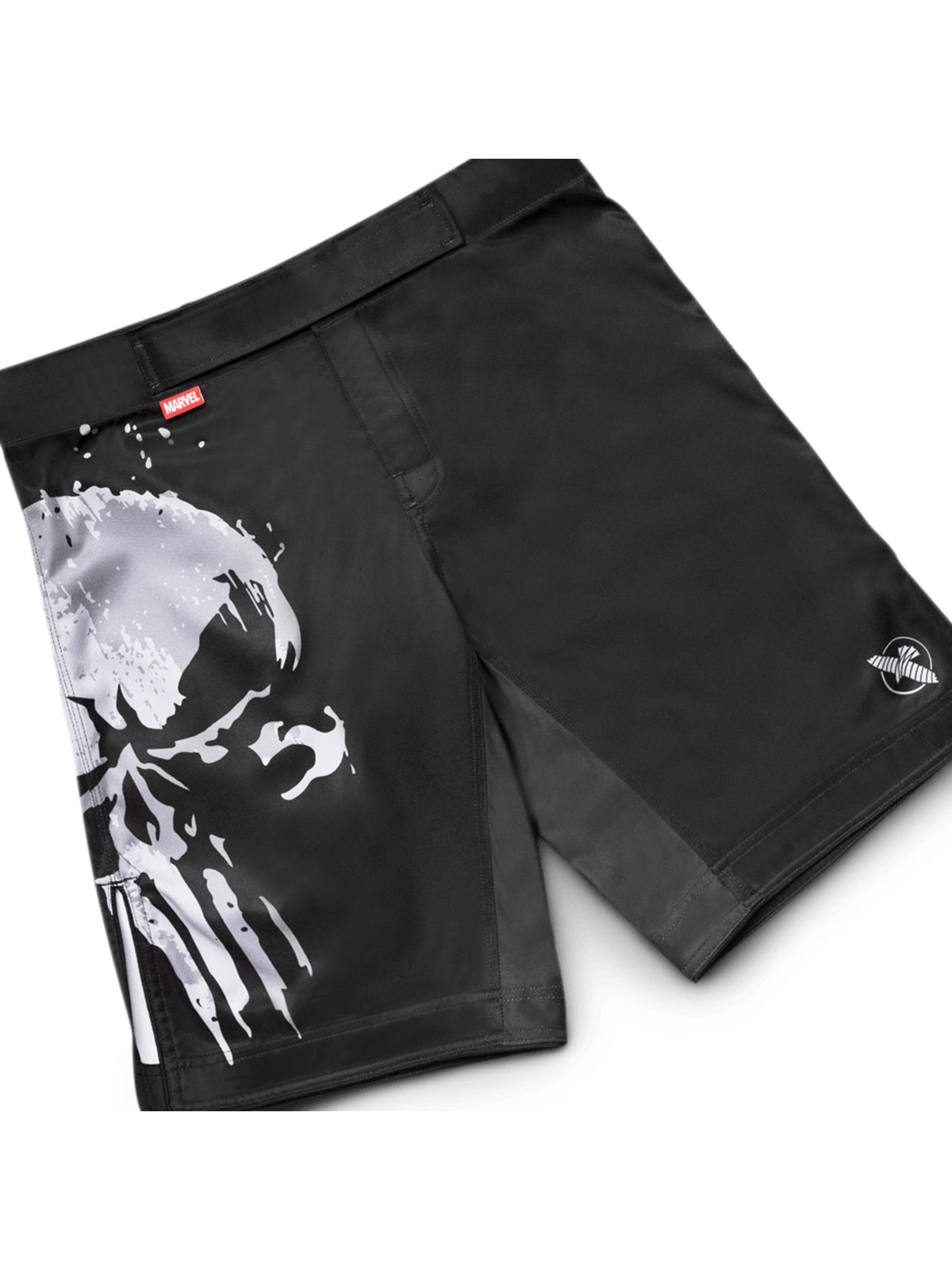 Marvel's The Punisher Fight Shorts, black, image 2