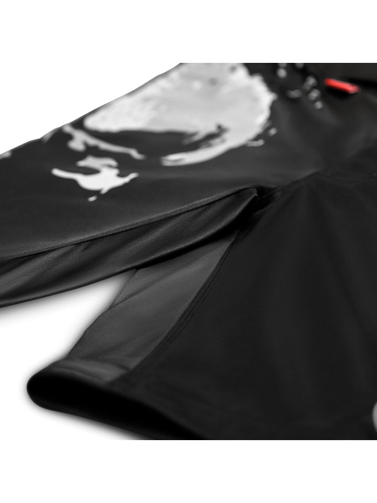Marvel's The Punisher Fight Shorts, black, image 3