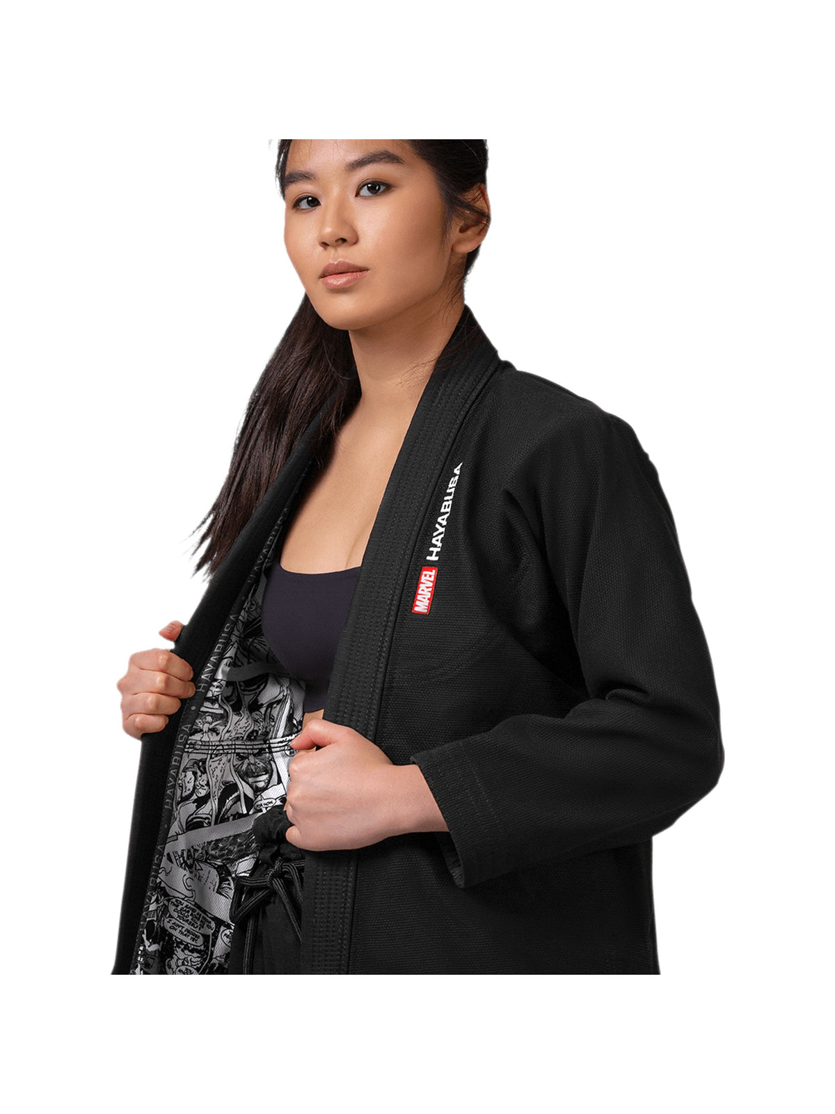 Marvel's The Punisher Jiu-Jitsu Gi, black, image 3