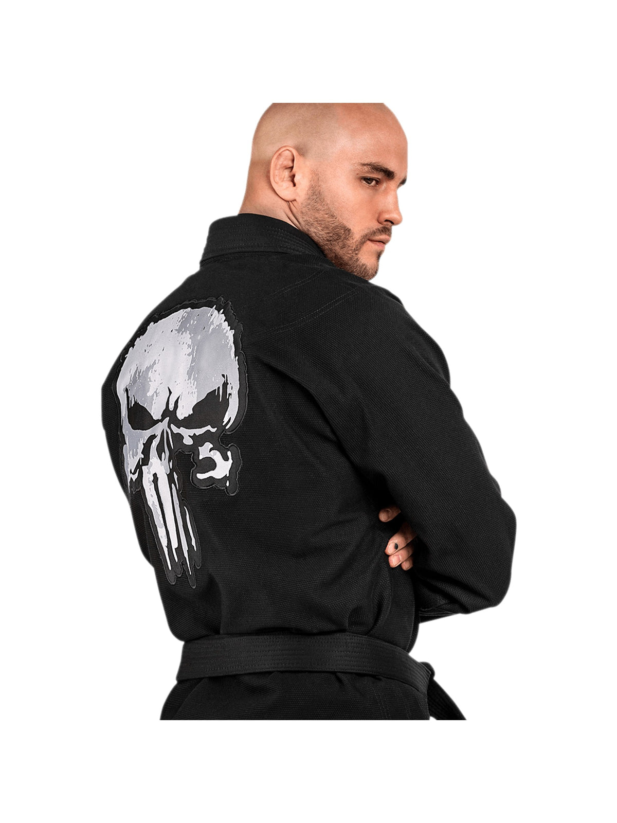 Marvel's The Punisher Jiu-Jitsu Gi, black, image 4