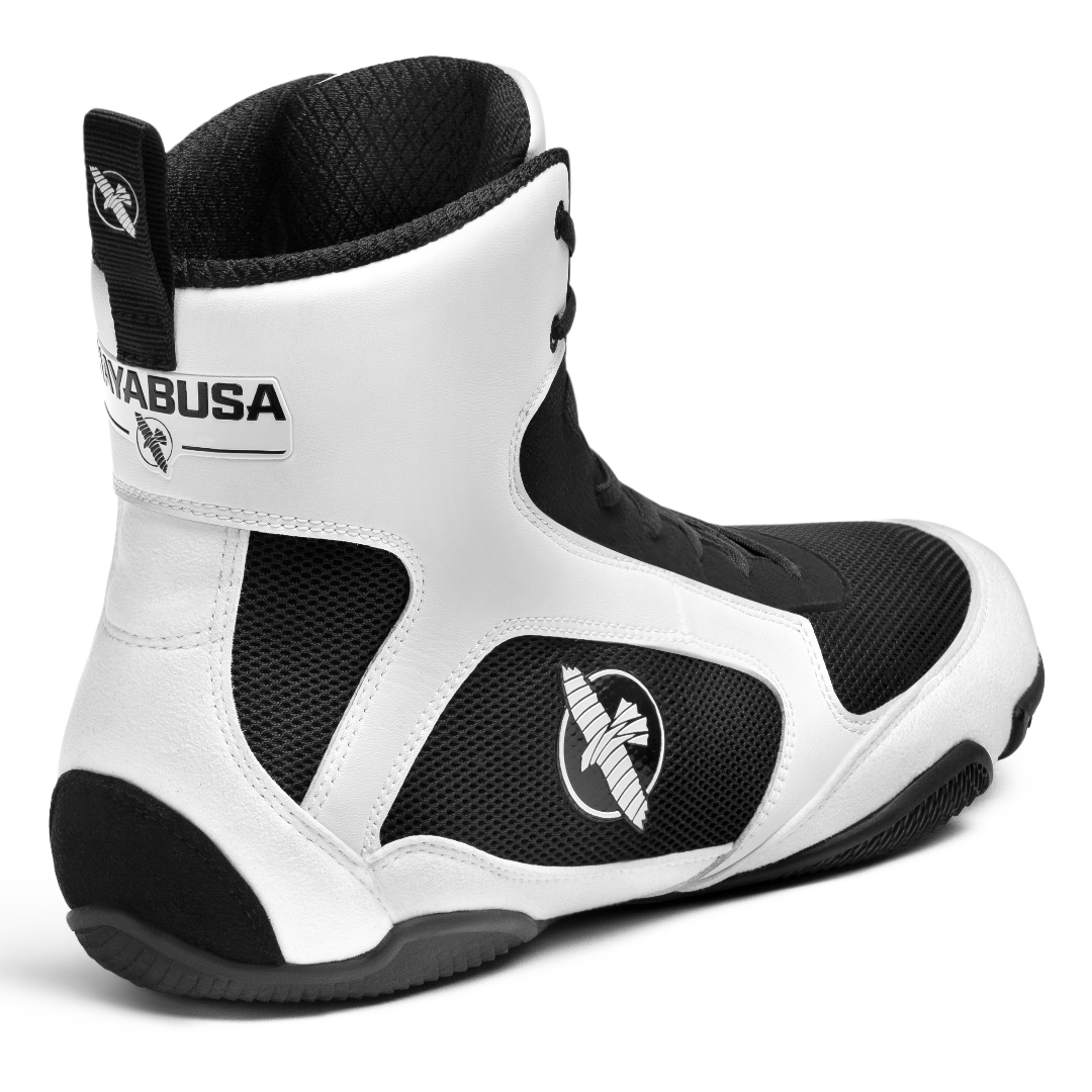 Hayabusa Pro Boxing Shoes – White Back