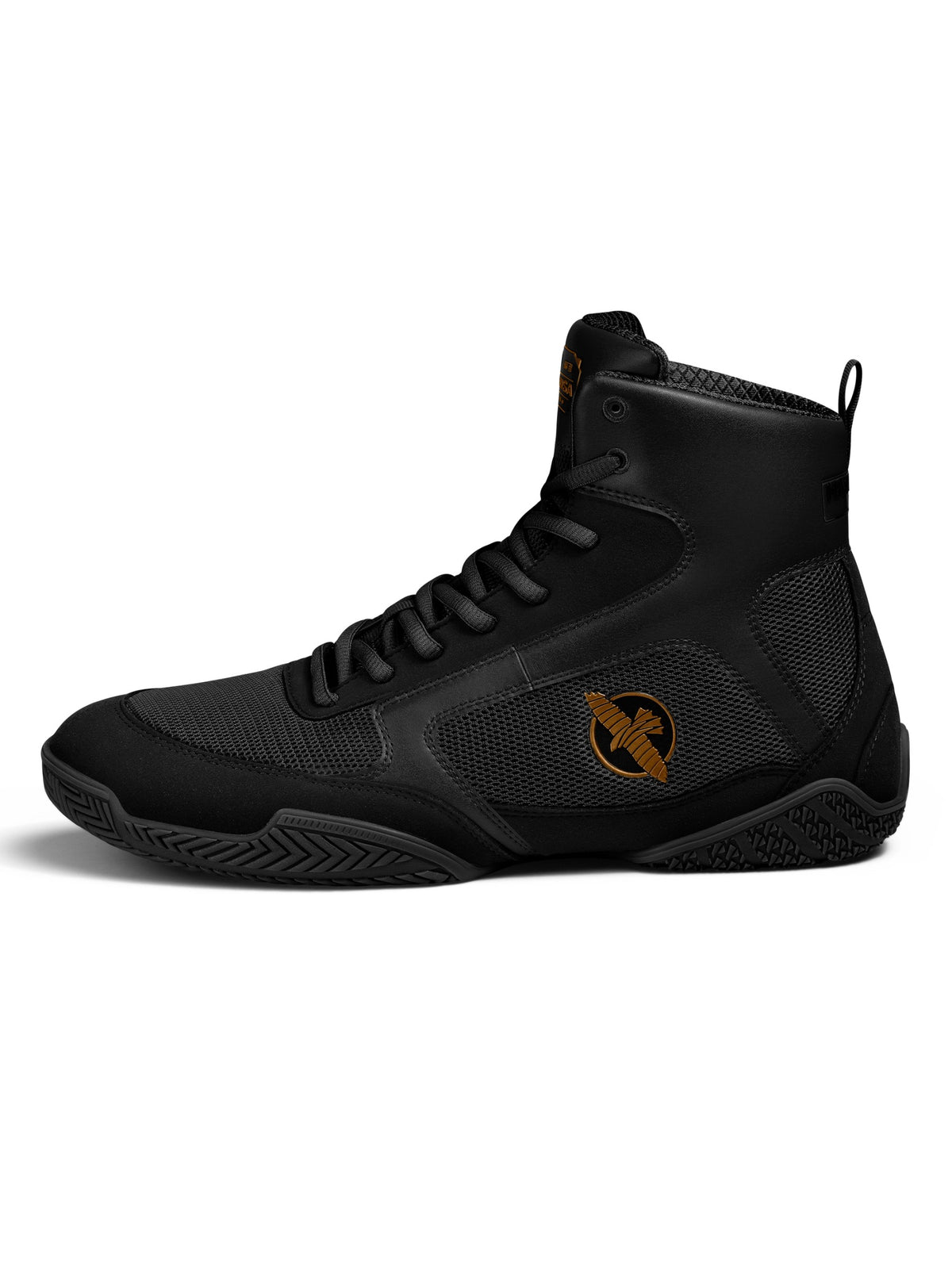 Hayabusa Pro Boxing Shoes, black, image 2