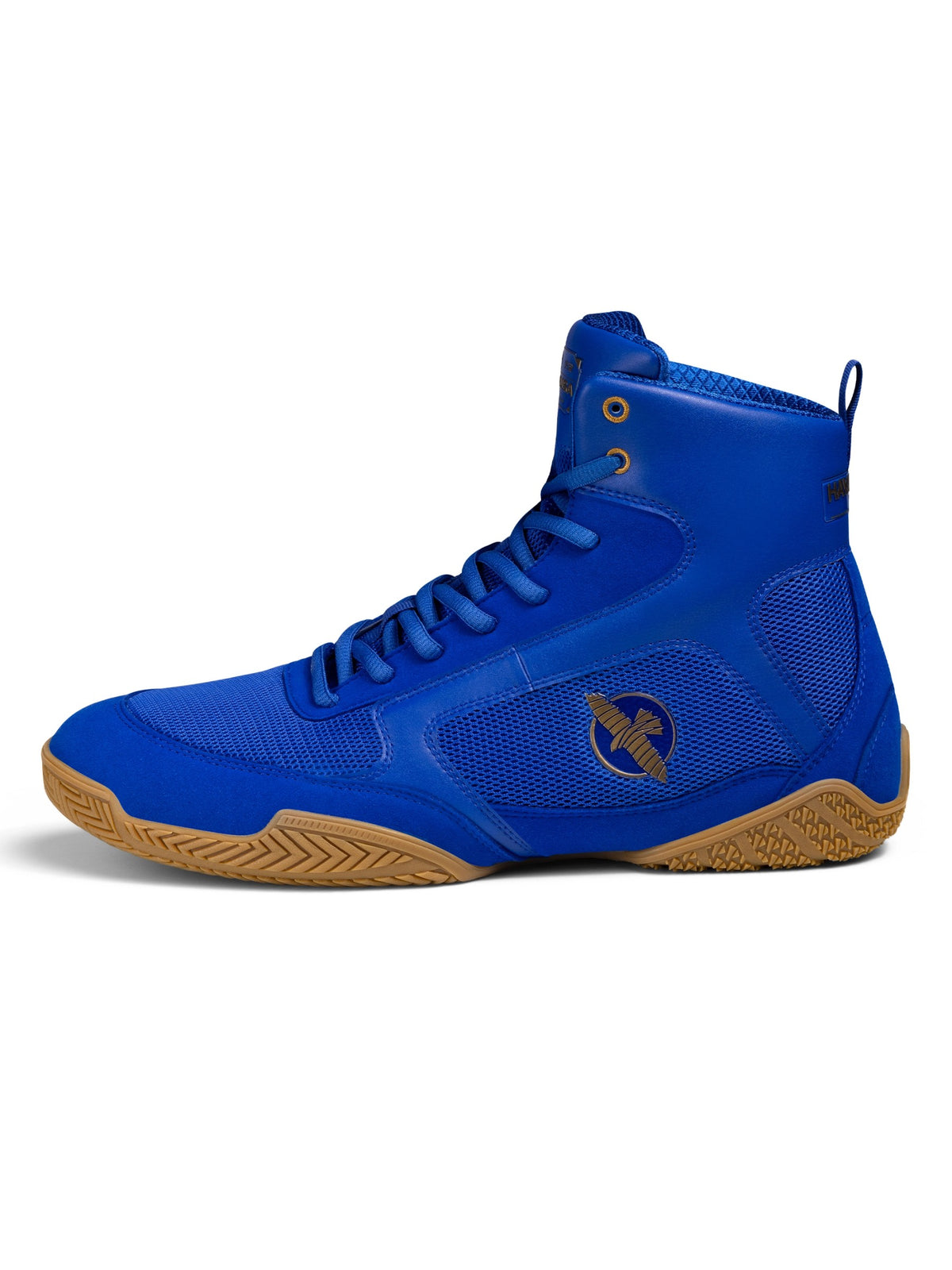 Hayabusa Pro Boxing Shoes, blue, image 2