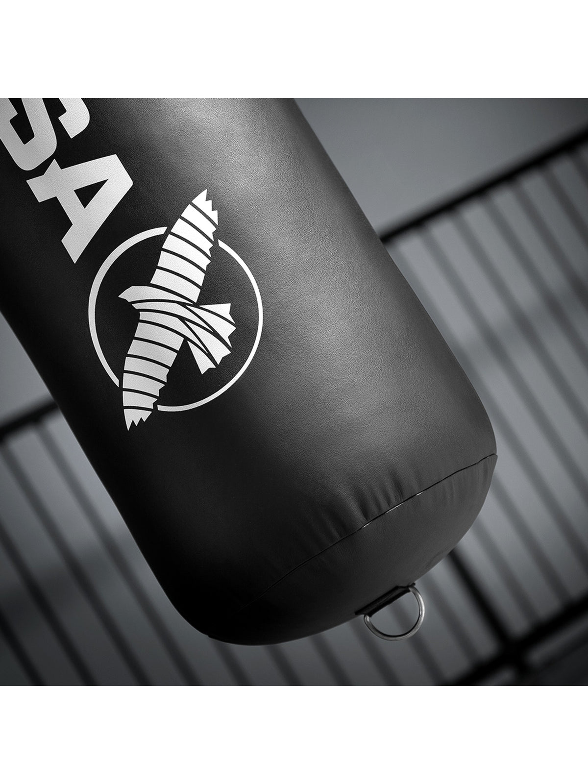 Hayabusa Unfilled Heavy Bag – Hanging Hardware Detail