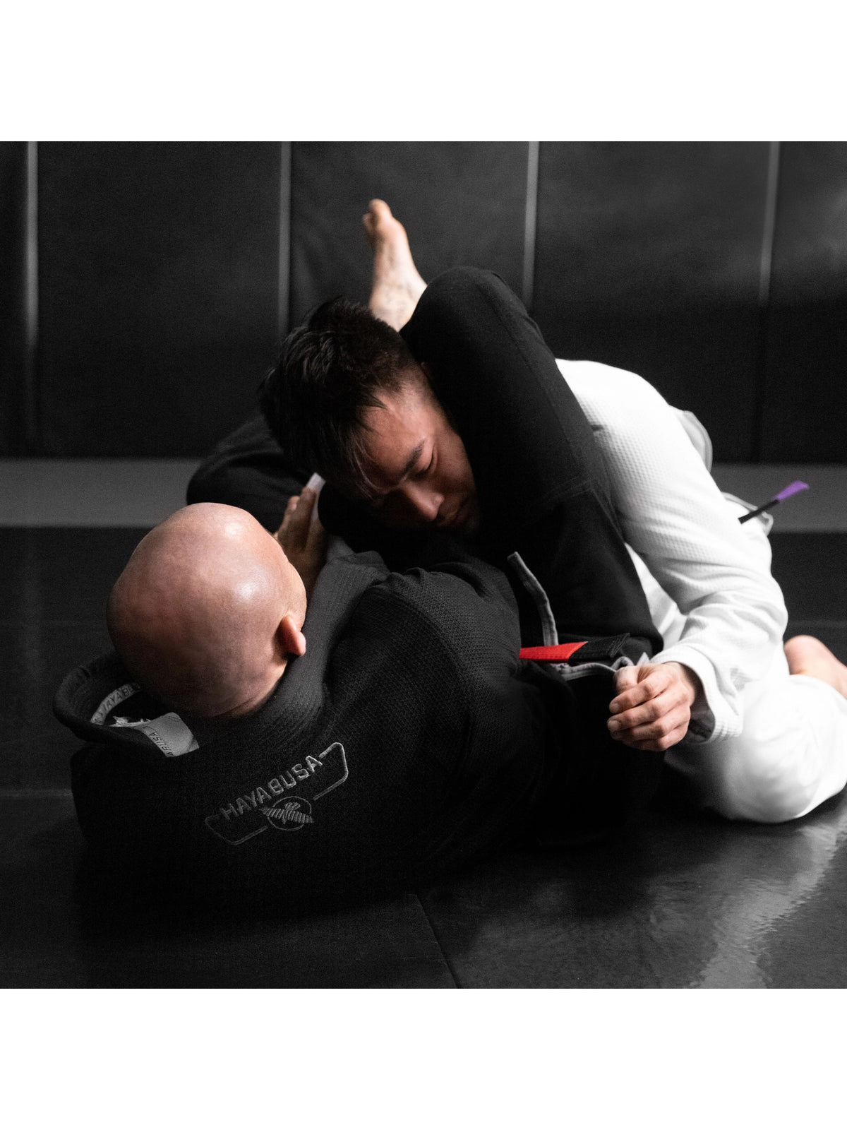 Hayabusa Essential Gold Weave Jiu-Jitsu Gi, black, image 6