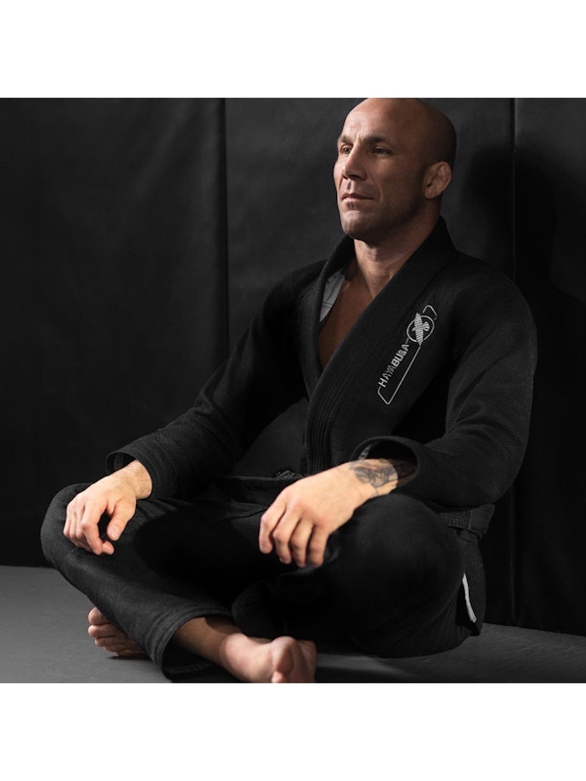 Hayabusa Essential Gold Weave Jiu-Jitsu Gi, black, image 5