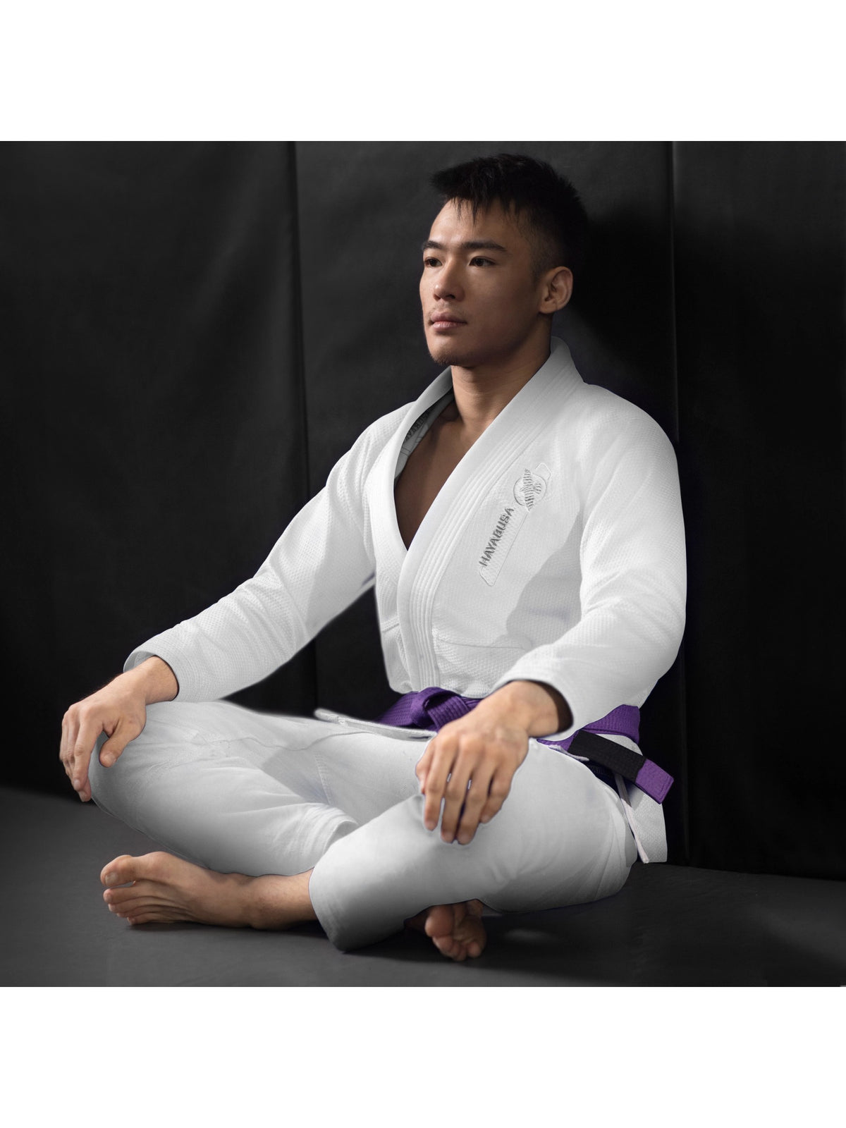 Hayabusa Essential Gold Weave Jiu-Jitsu Gi, white, image 5