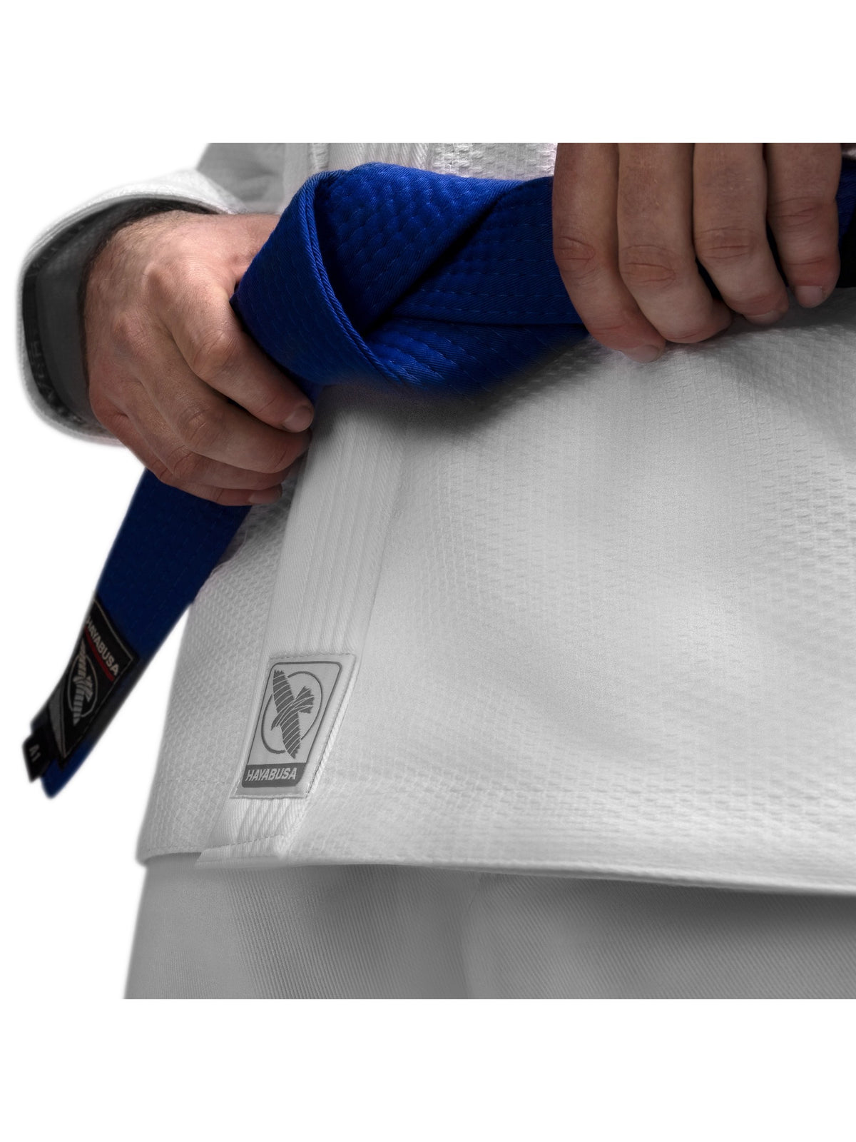 Hayabusa Essential Gold Weave Jiu-Jitsu Gi, white, image 3