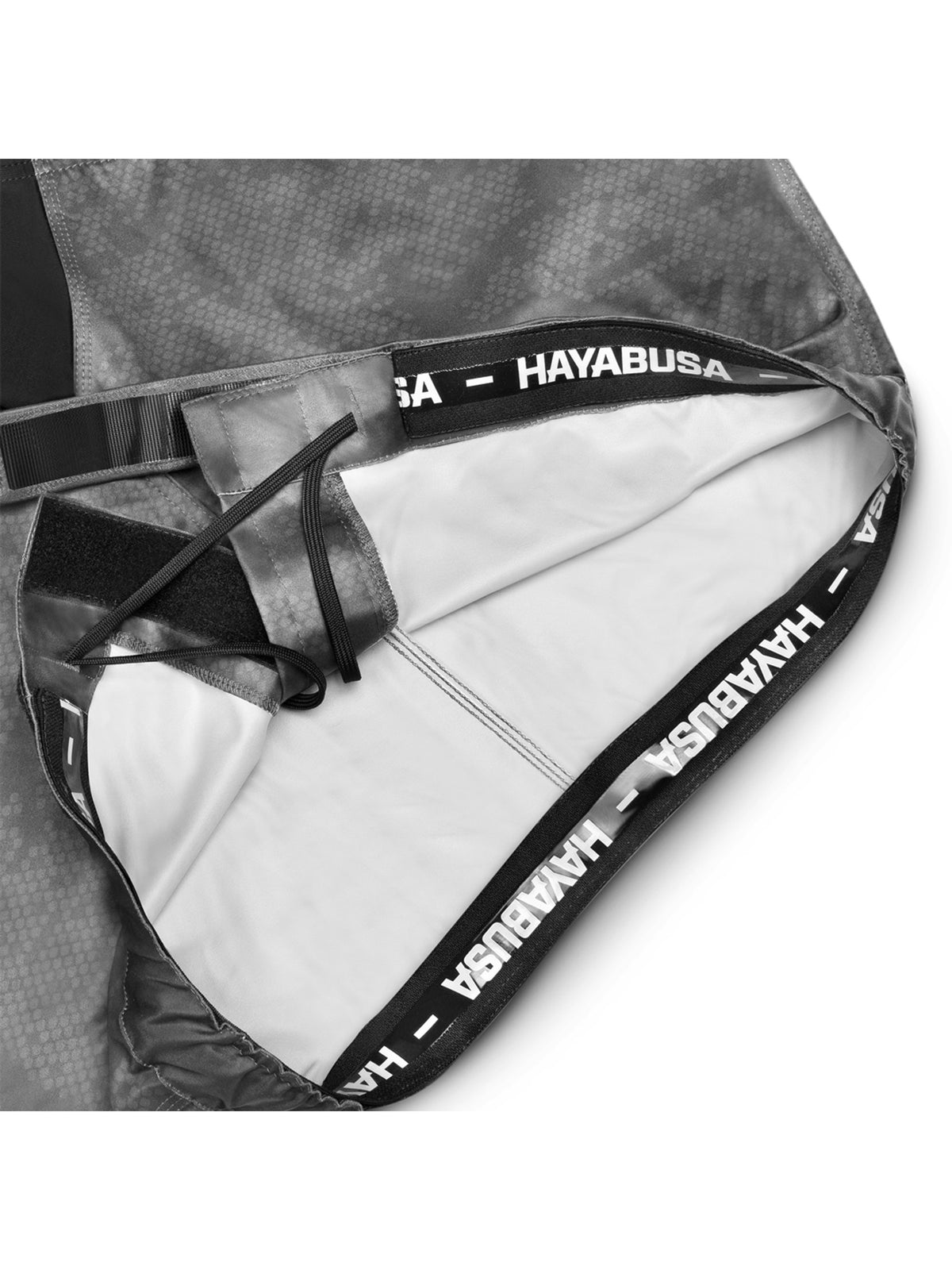 Hayabusa Hexagon MMA Shorts, grey, image 3