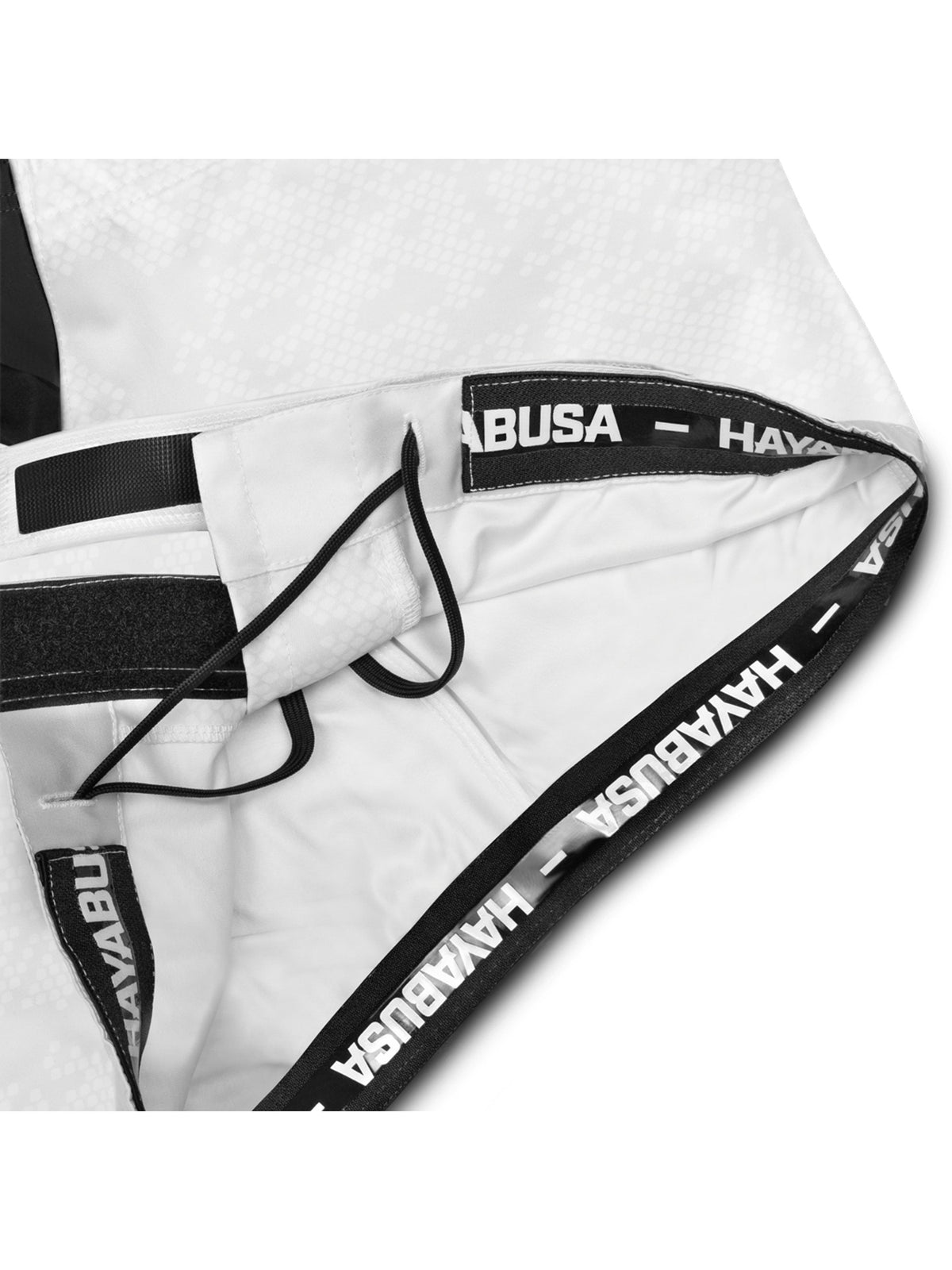 Hayabusa Hex Mid-Thigh MMA Shorts, white, image 6
