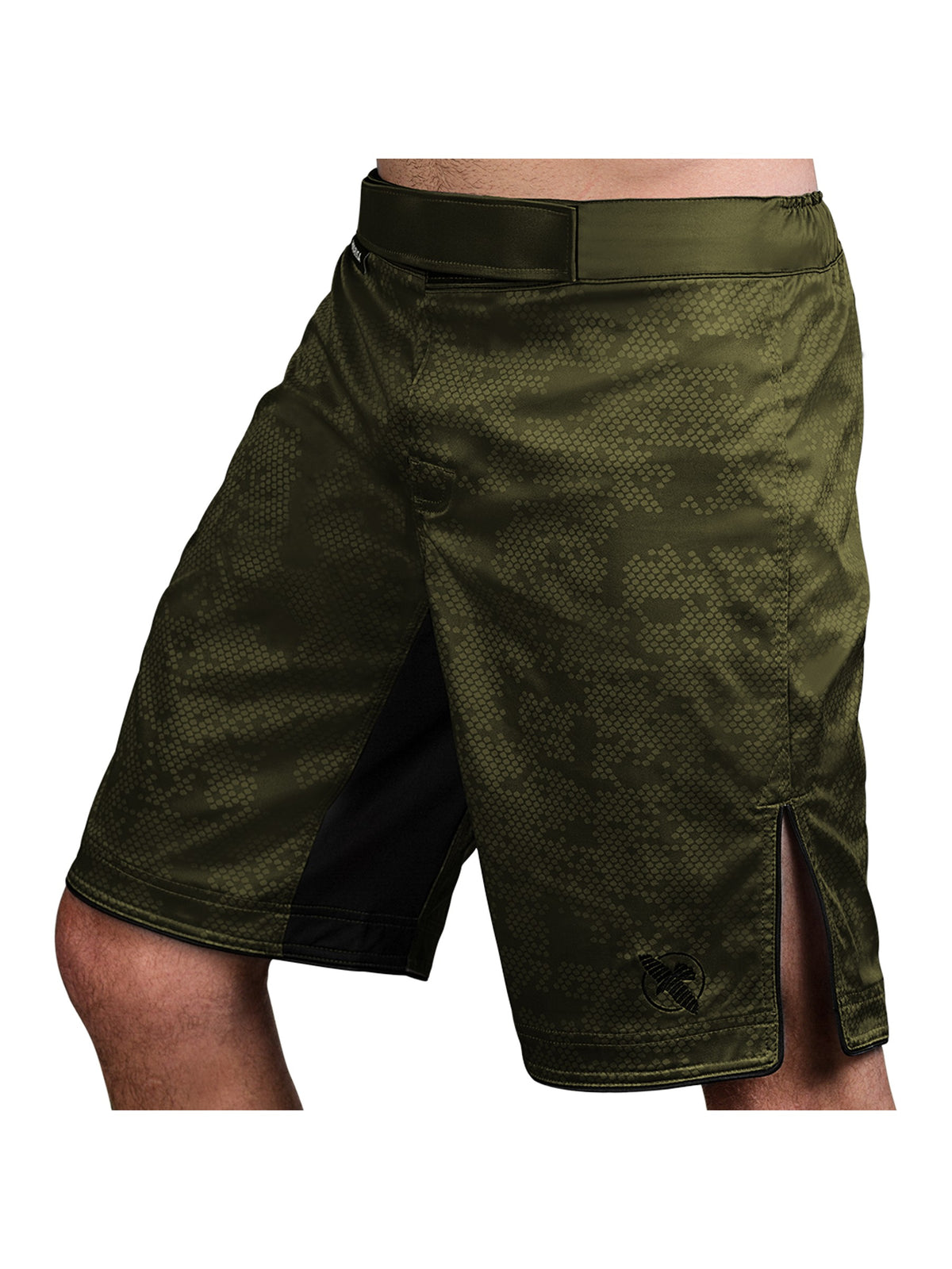 Hayabusa Hexagon MMA Shorts, green, main image