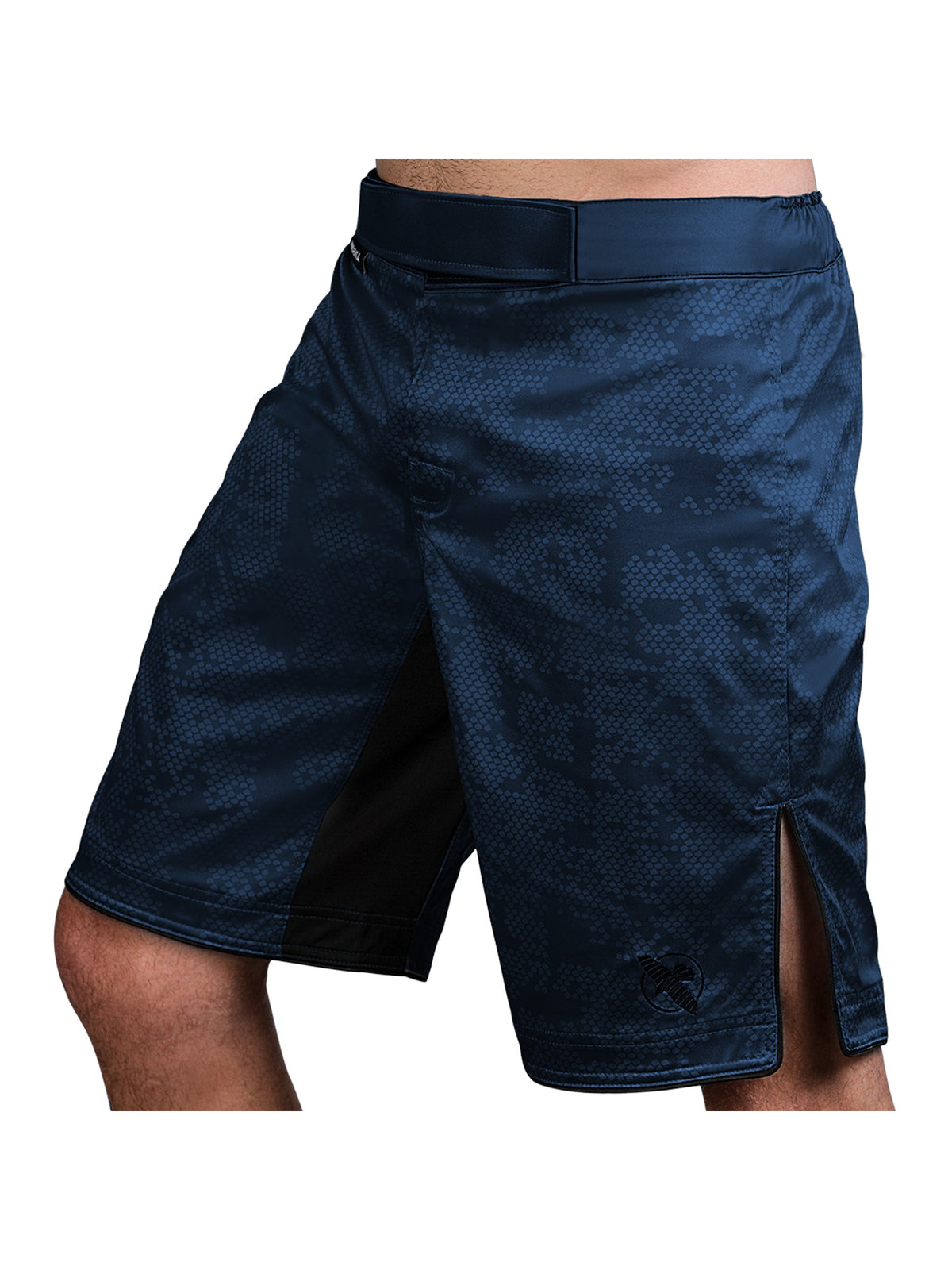 Hayabusa Hexagon MMA Shorts, navy, main image