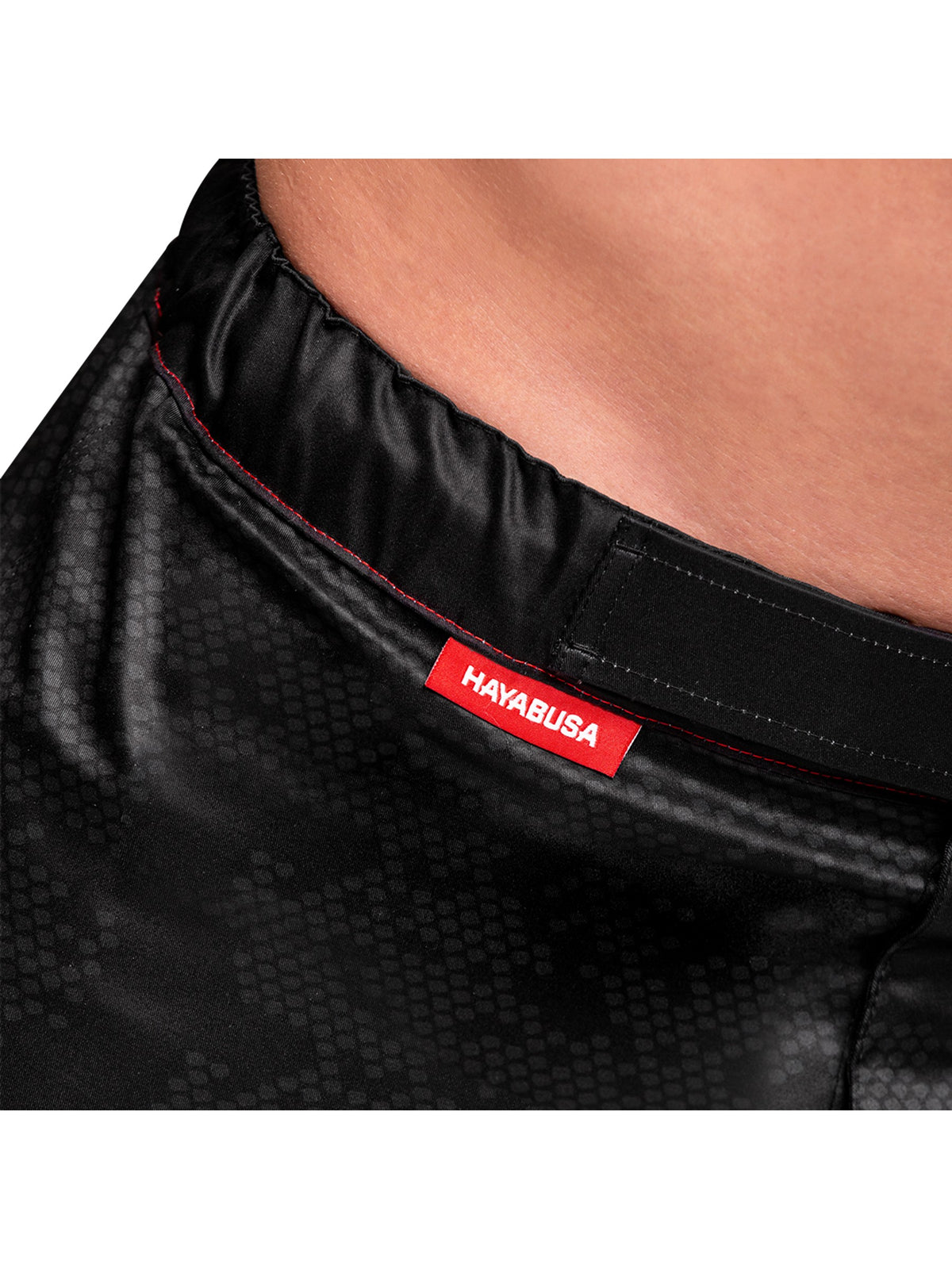 Hayabusa Hex Mid-Thigh MMA Shorts, black, image 4