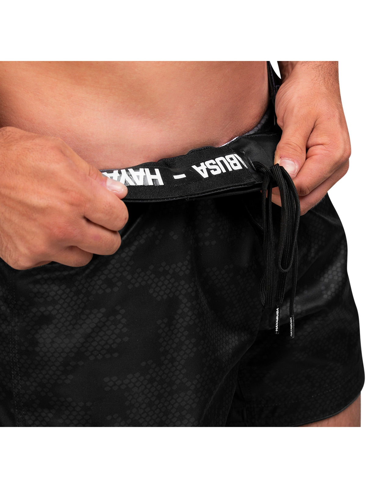 Hayabusa Hex Mid-Thigh MMA Shorts, black, image 5