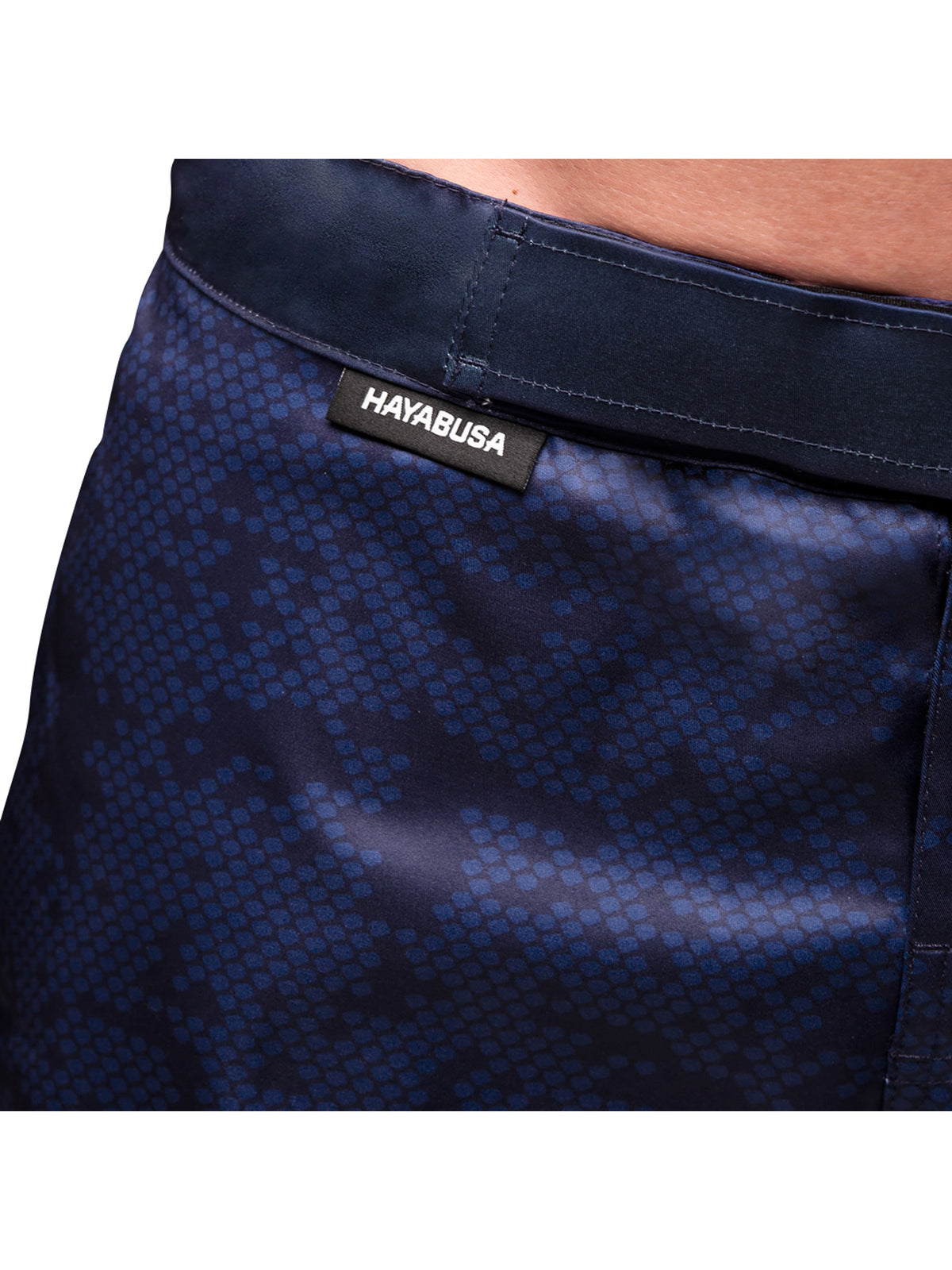 Hayabusa Hex Mid-Thigh MMA Shorts, navy, image 4