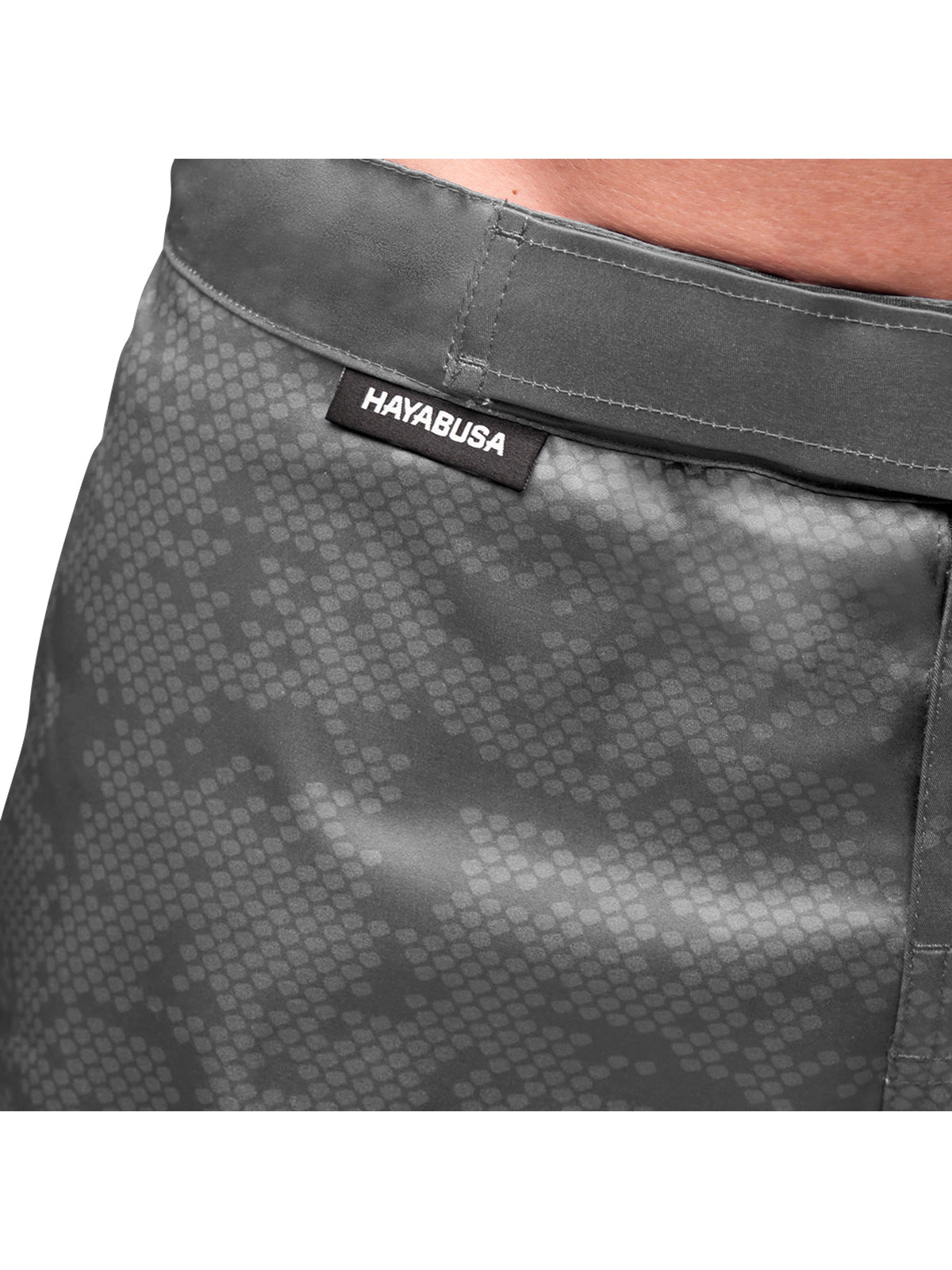 Hayabusa Hex Mid-Thigh MMA Shorts, grey, image 4