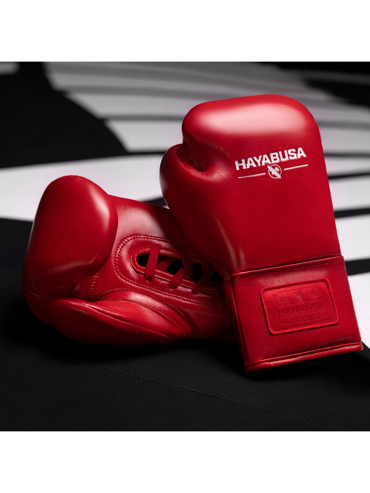 Hayabusa Pro Horsehair Fight Boxing Gloves, red, image 6