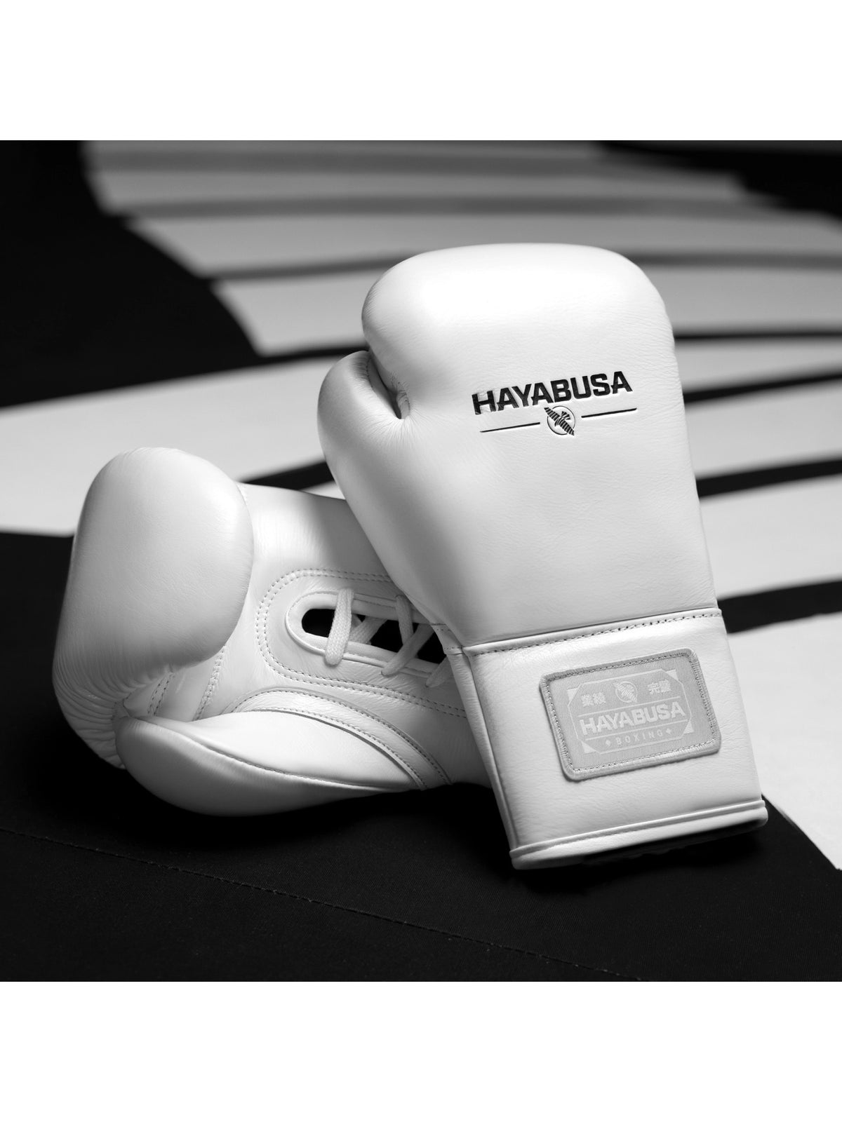 Hayabusa Pro Horsehair Fight Boxing Gloves, white, image 6