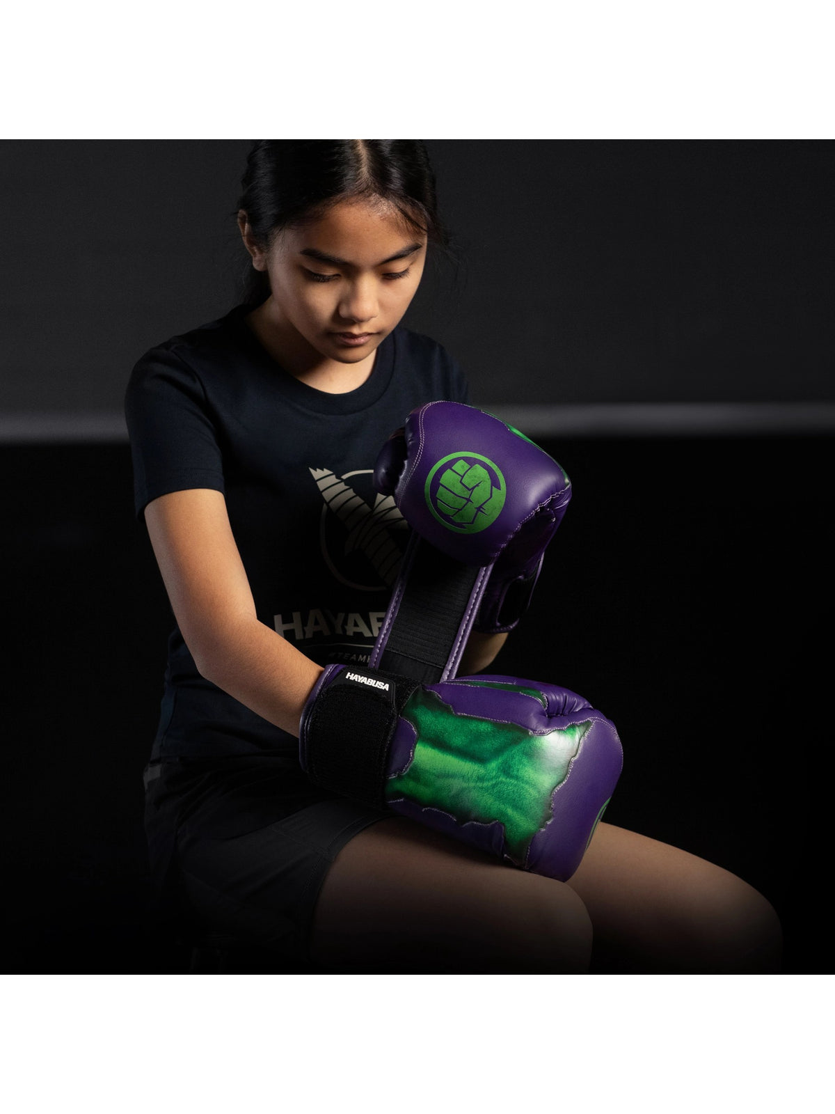 Marvel's Youth Hulk Boxing Gloves - Dual-X Strap