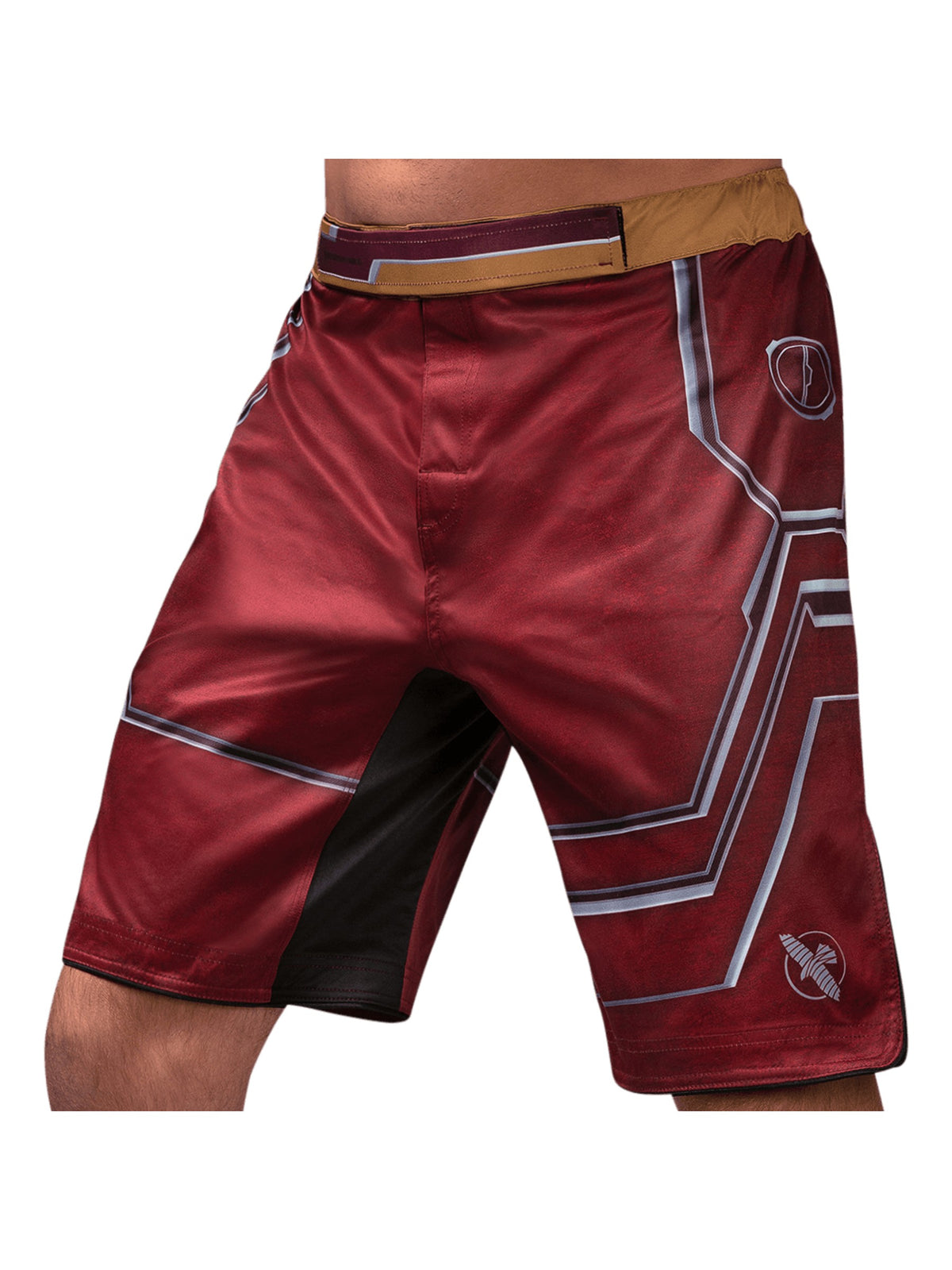 Hayabusa Marvel Iron Man Fight Shorts – 3/4 Left
