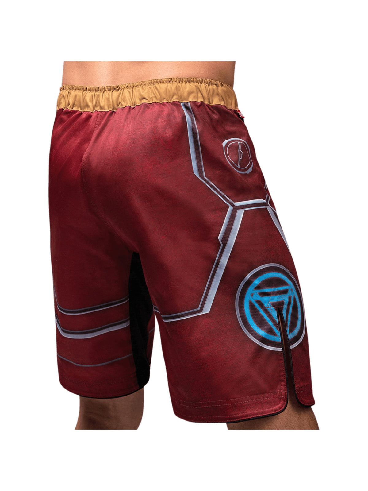 Marvel's Iron Man Fight Shorts, red, image 2