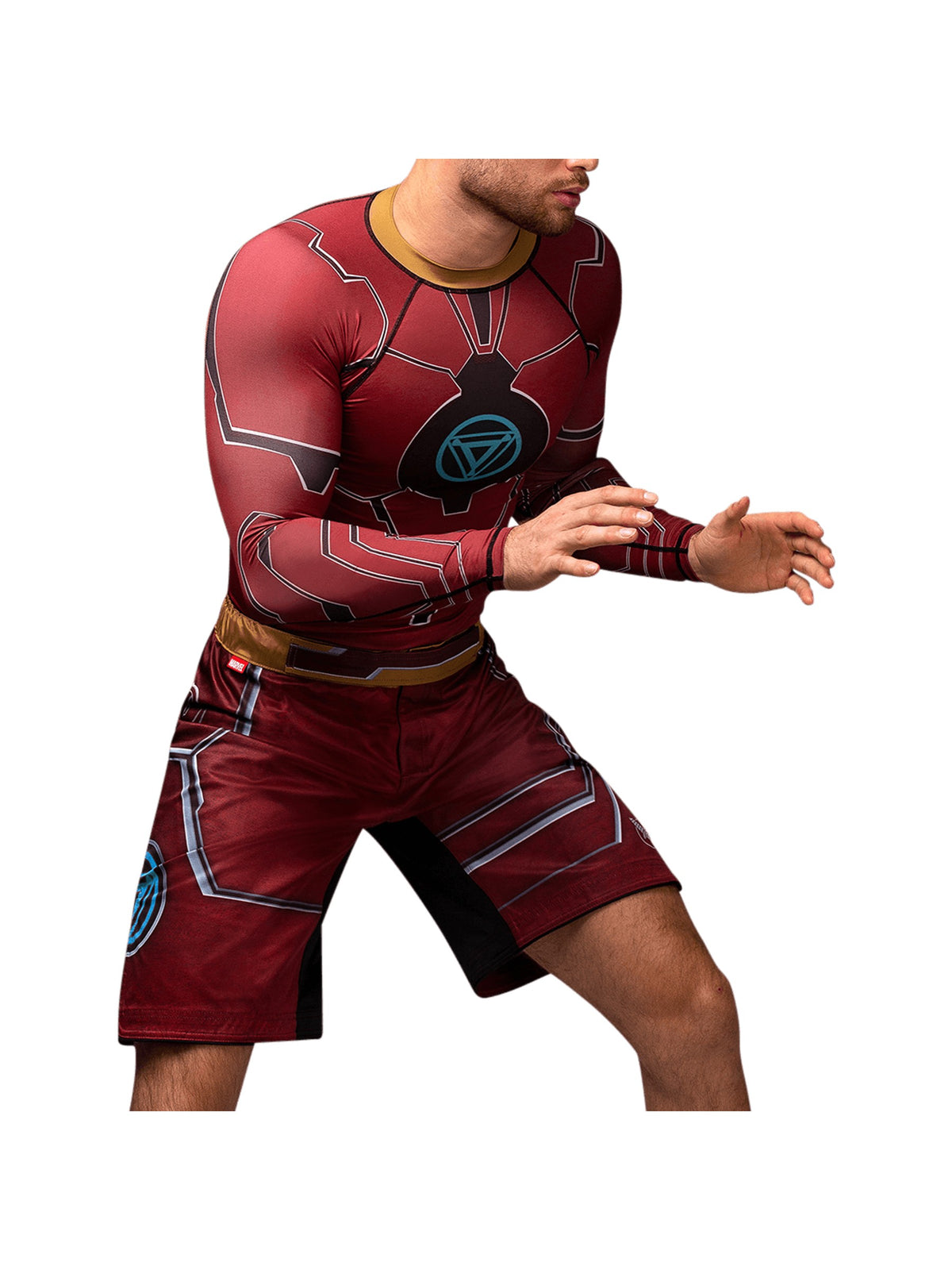 Marvel's Iron Man Fight Shorts, red, image 5