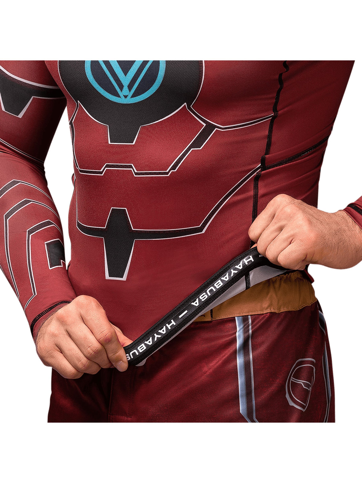 Hayabusa Marvel Iron Man Long Sleeve Rash Guard – Inside Hem