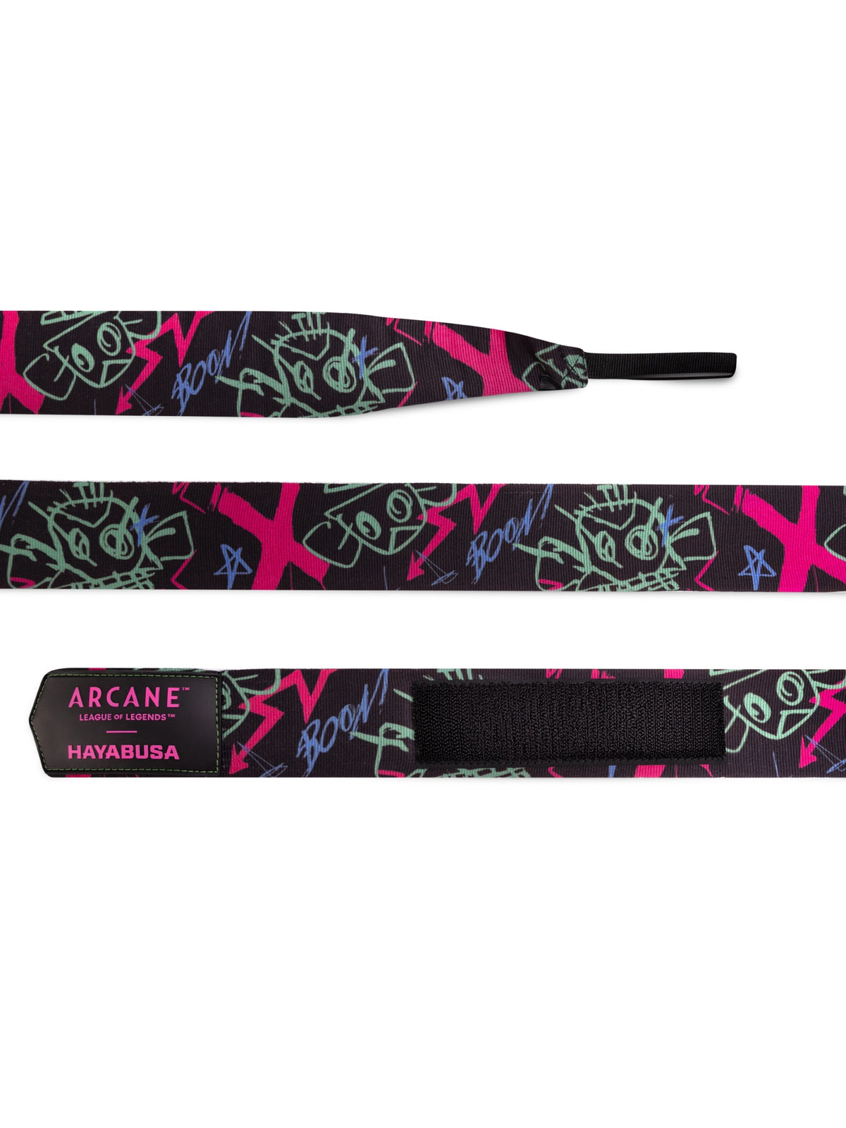 Arcane: League of Legends Hand Wraps, jinx graffiti, feature graphic