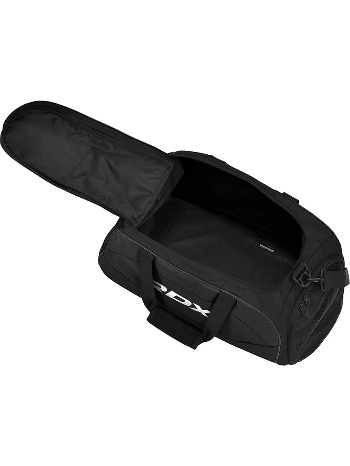 RDX R1 Gym Duffel Bag with Backpack Straps, whiteblack, image 3
