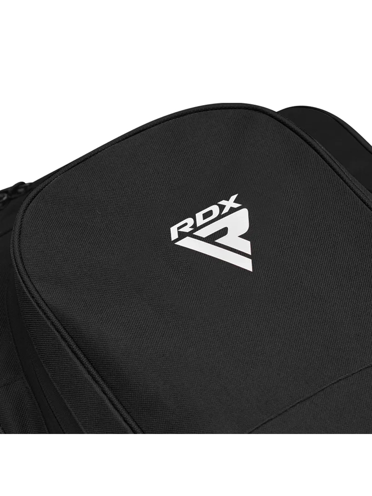 RDX R1 Gym Duffel Bag with Backpack Straps, whiteblack, image 8