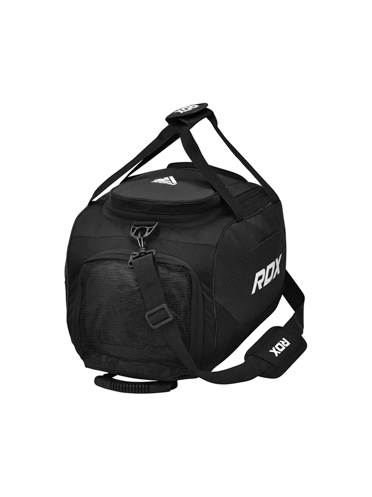RDX R1 Gym Duffel Bag with Backpack Straps, whiteblack, image 5