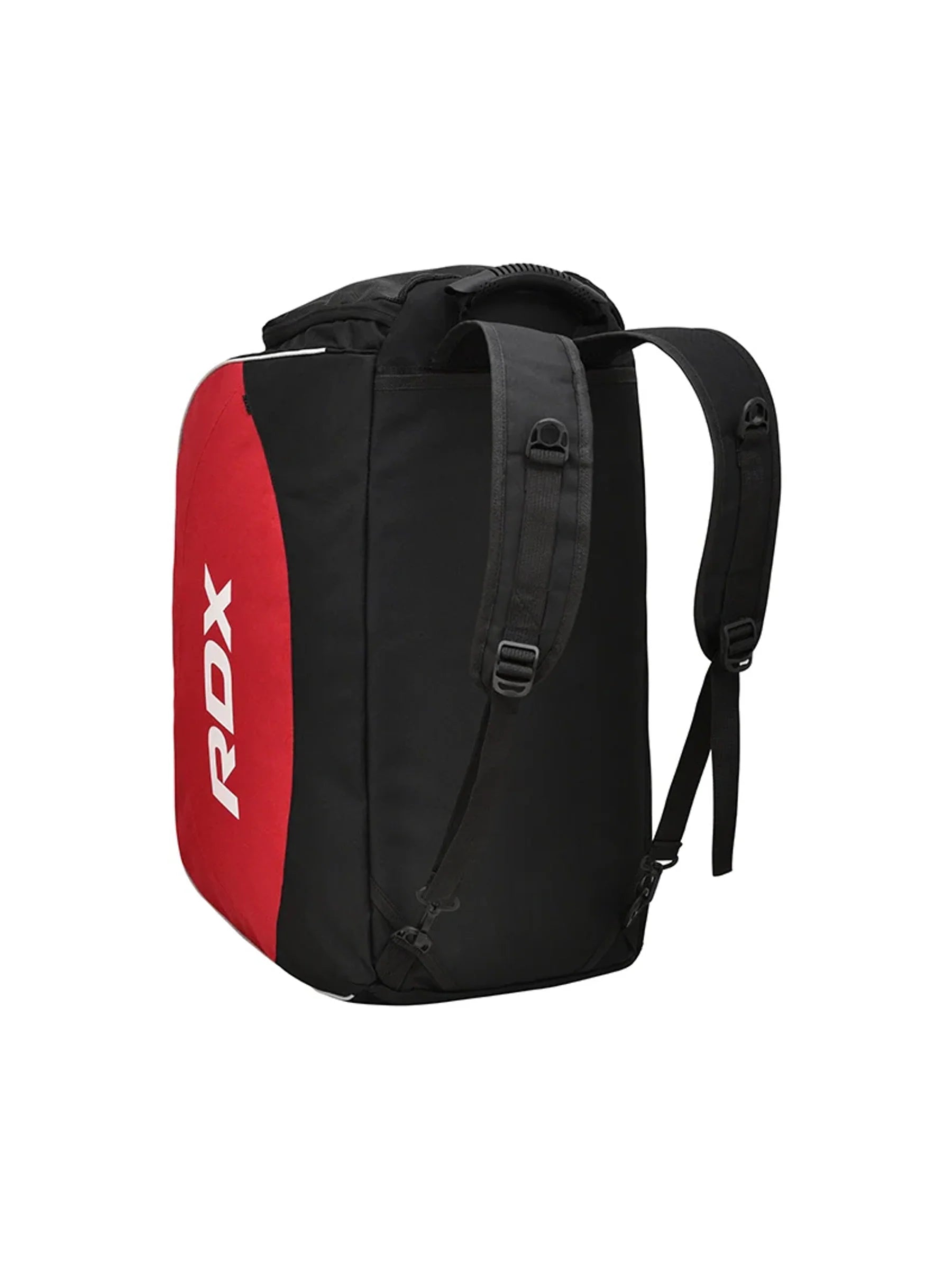 RDX R1 Gym Duffel Bag with Backpack Straps - Black/Red