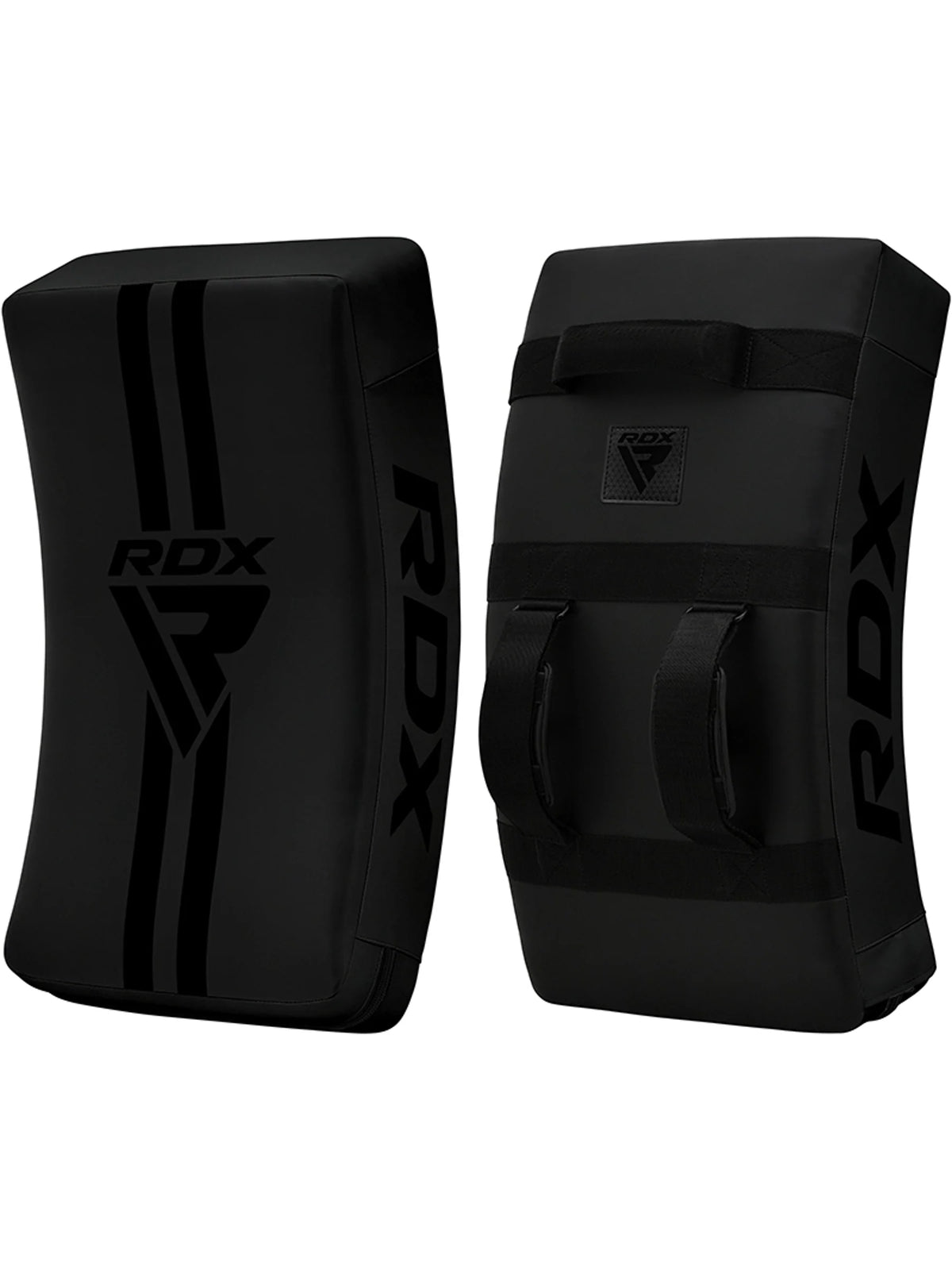 RDX T1 Curved Kick Shield, full-black, main image